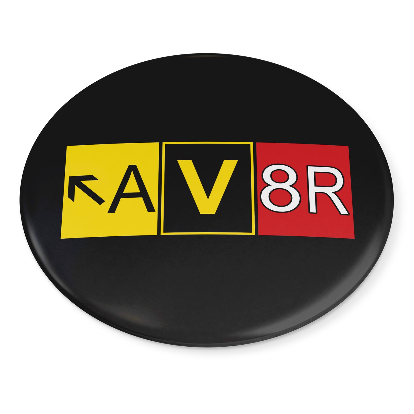 Aviator - AV8R pin button (black)