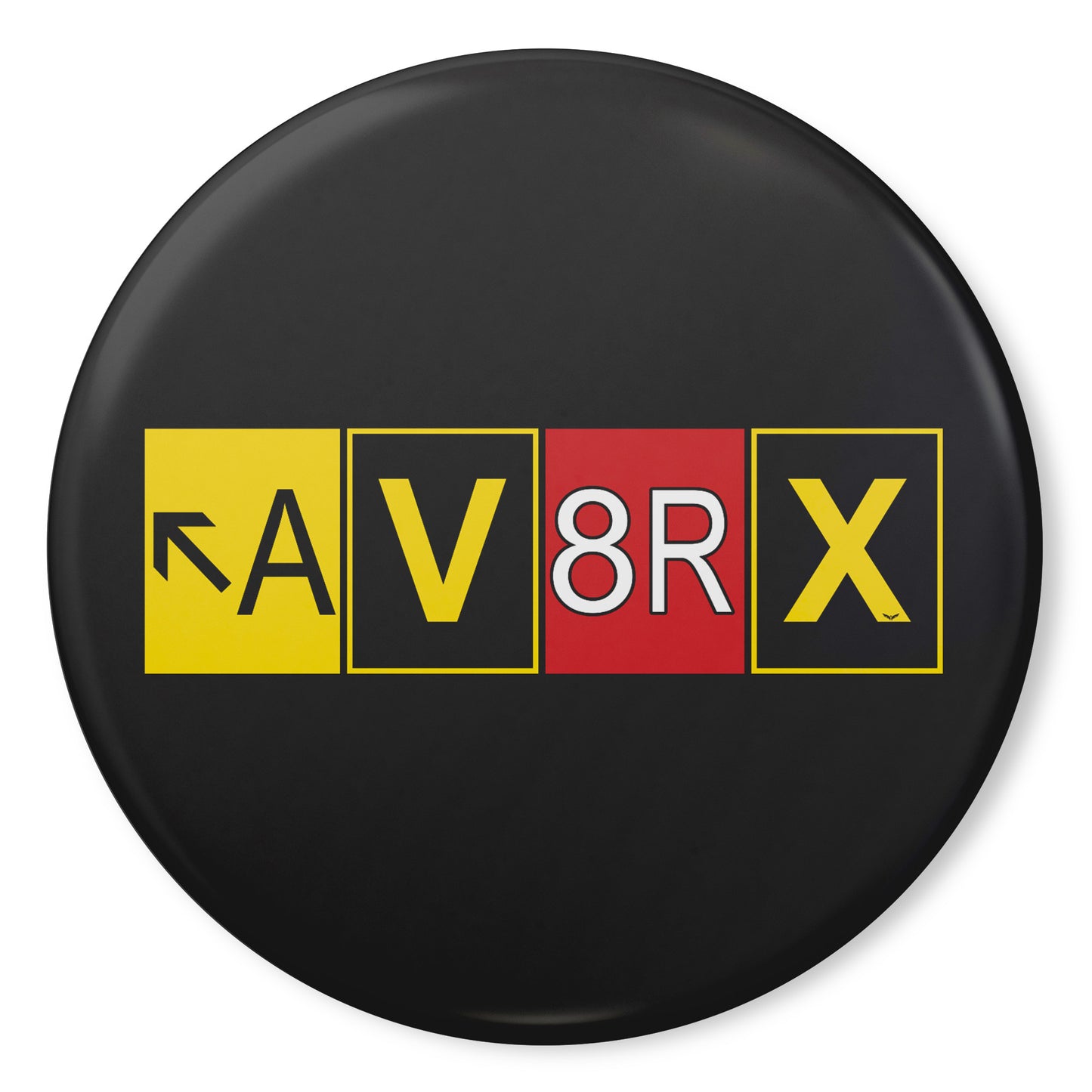 Aviatrix - AV8RX button pin (black)
