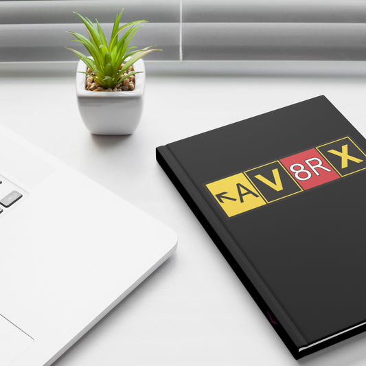 Aviatrix - AV8RX hardcover journal (black)