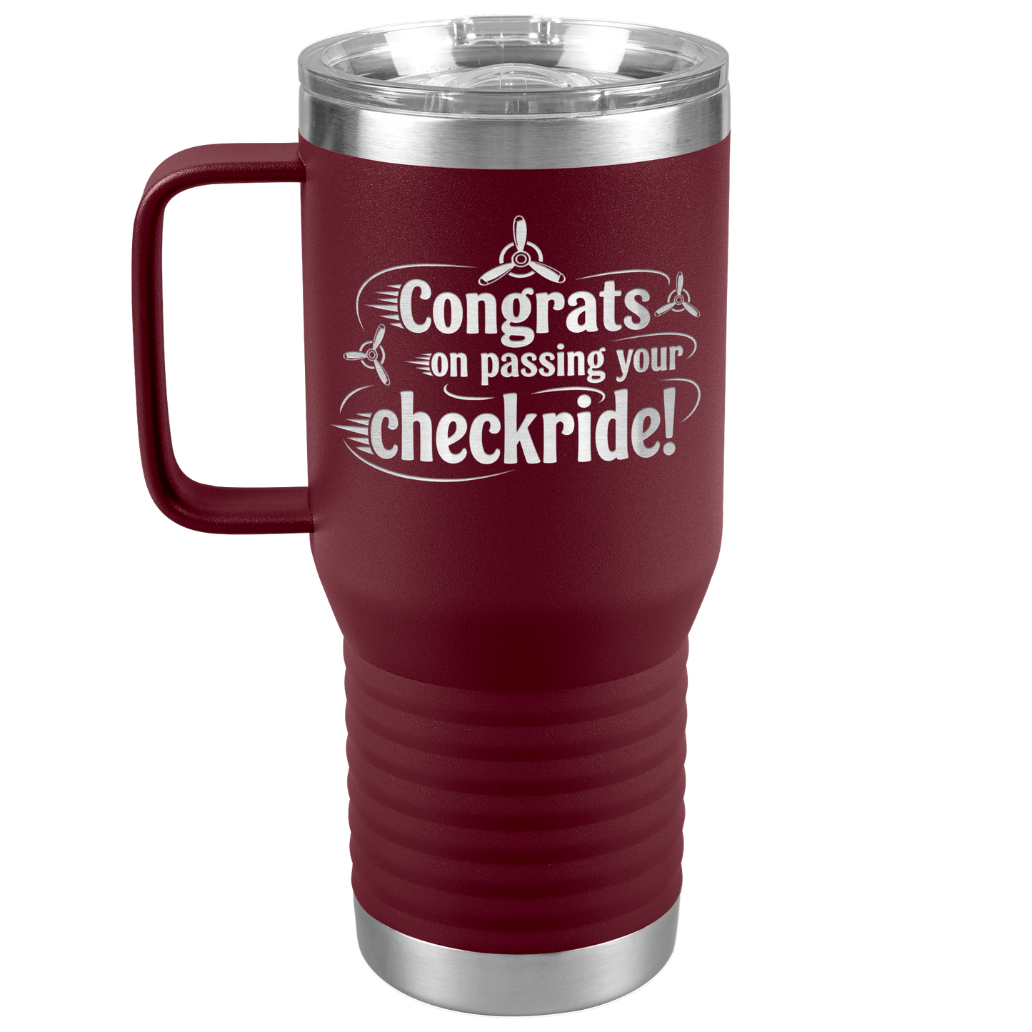 Congrats_on_passing_your_checkride_20_o_20oz_Travel_Tumbler_Maroon_Mockup.png
