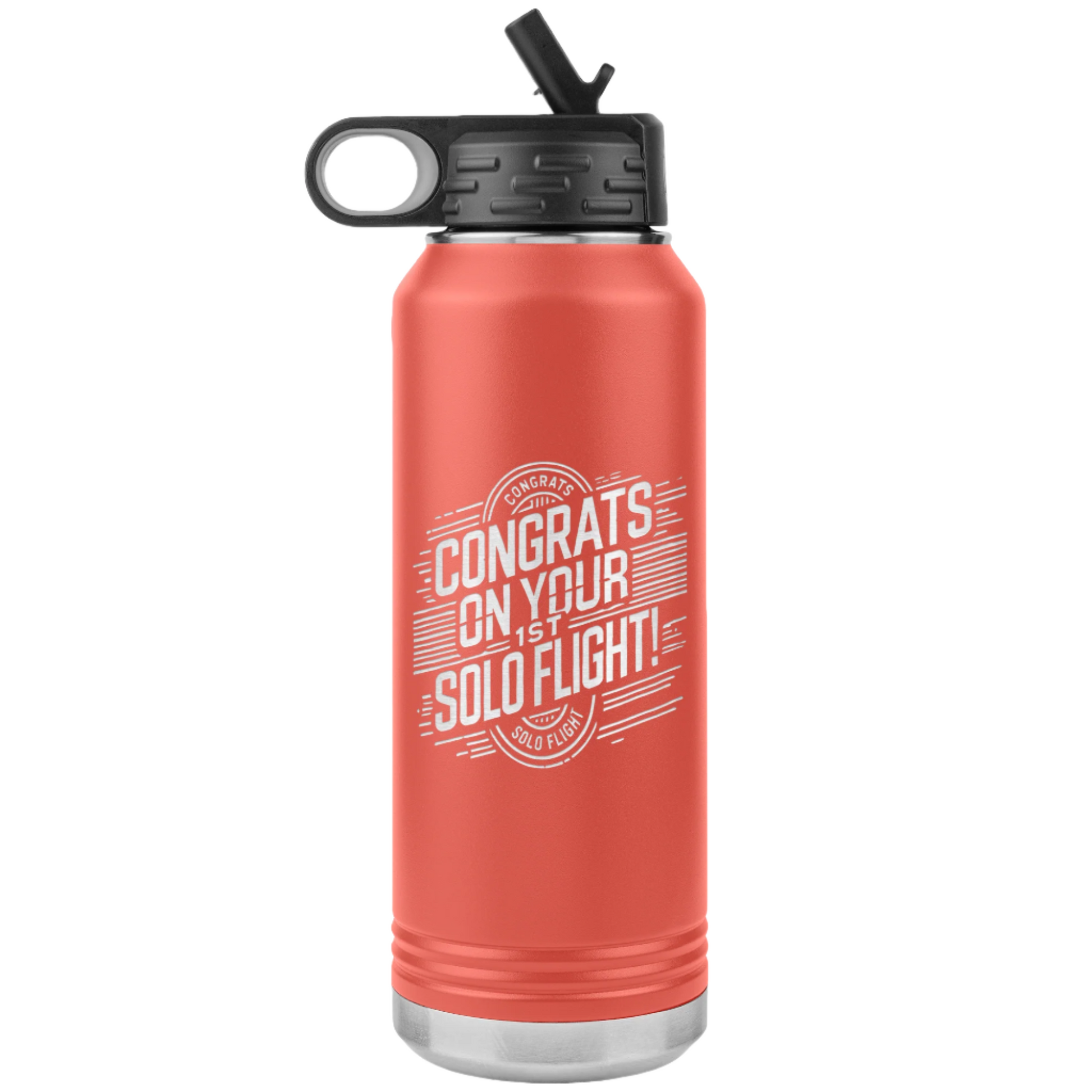 Congrats_on_your_1st_Solo_Flight_32_oz_WB_Tumbler_Coral_Mockup.png