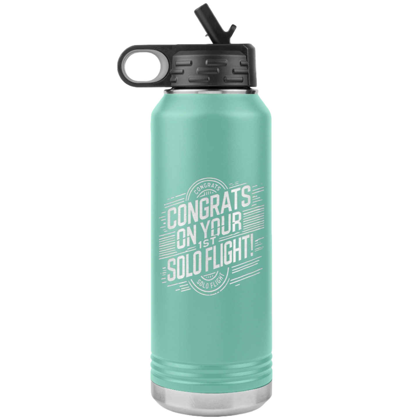 Congrats_on_your_1st_Solo_Flight_32_oz_WB_Tumbler_Teal_Mockup.png