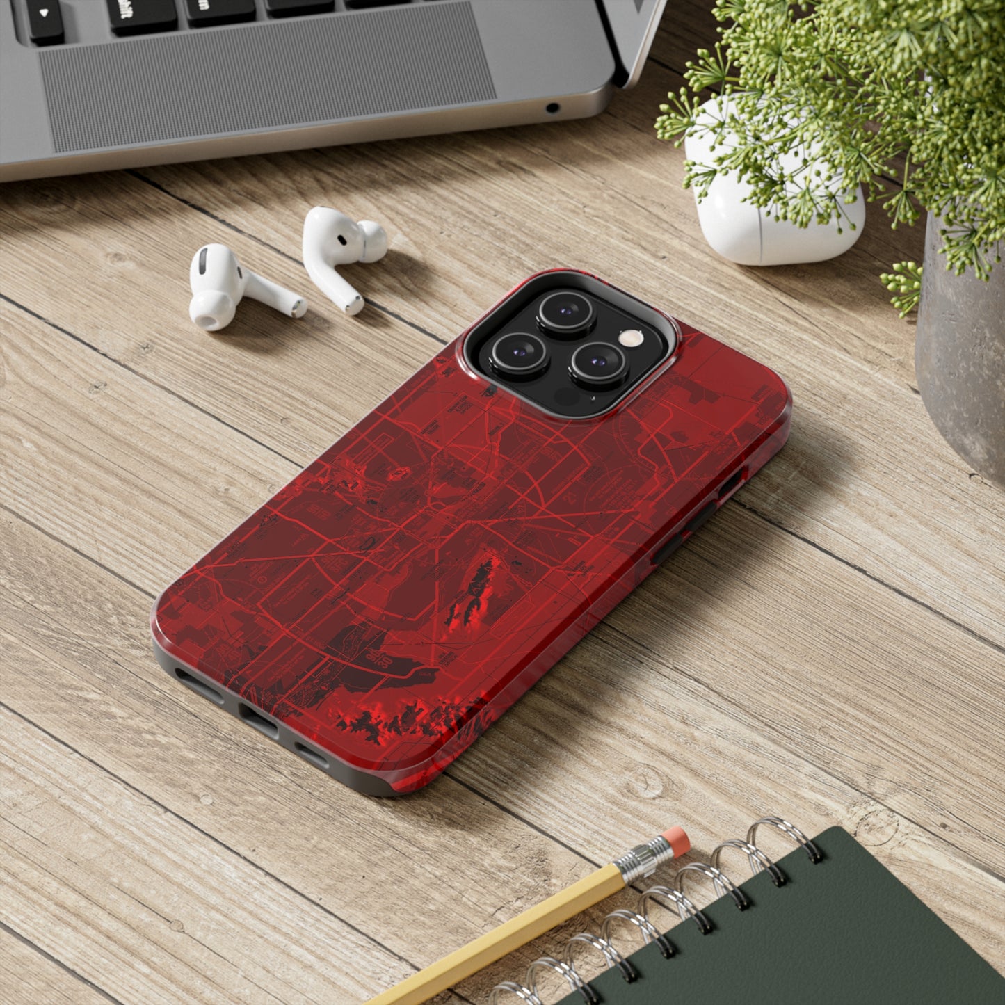 Phoenix TAC Chart (red) tough phone cases