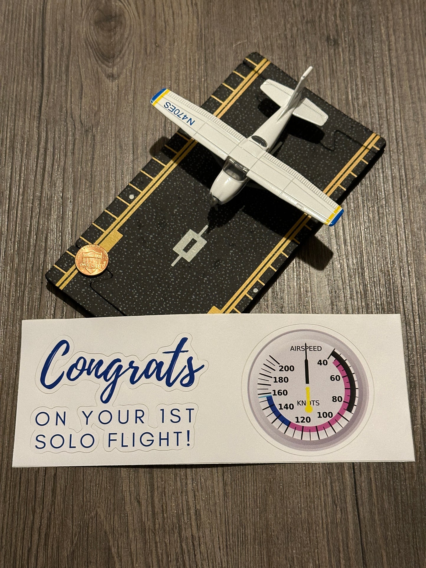 Aircraft instruments decal #1