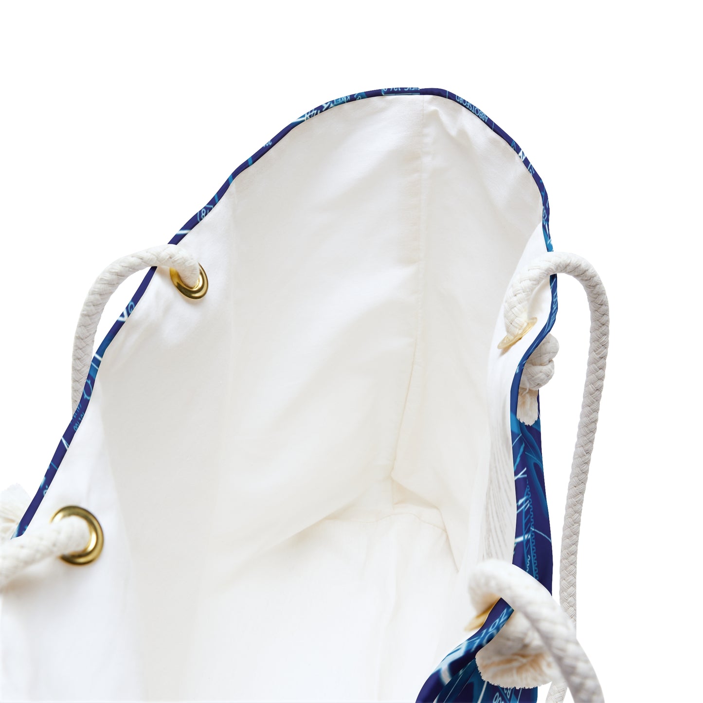 Aeronautical Chart weekender tote bag (ELUS1/blue)