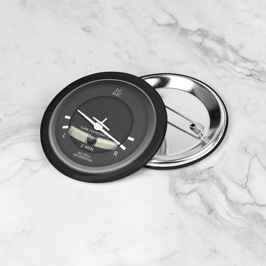 Turn Coordinator button pin
