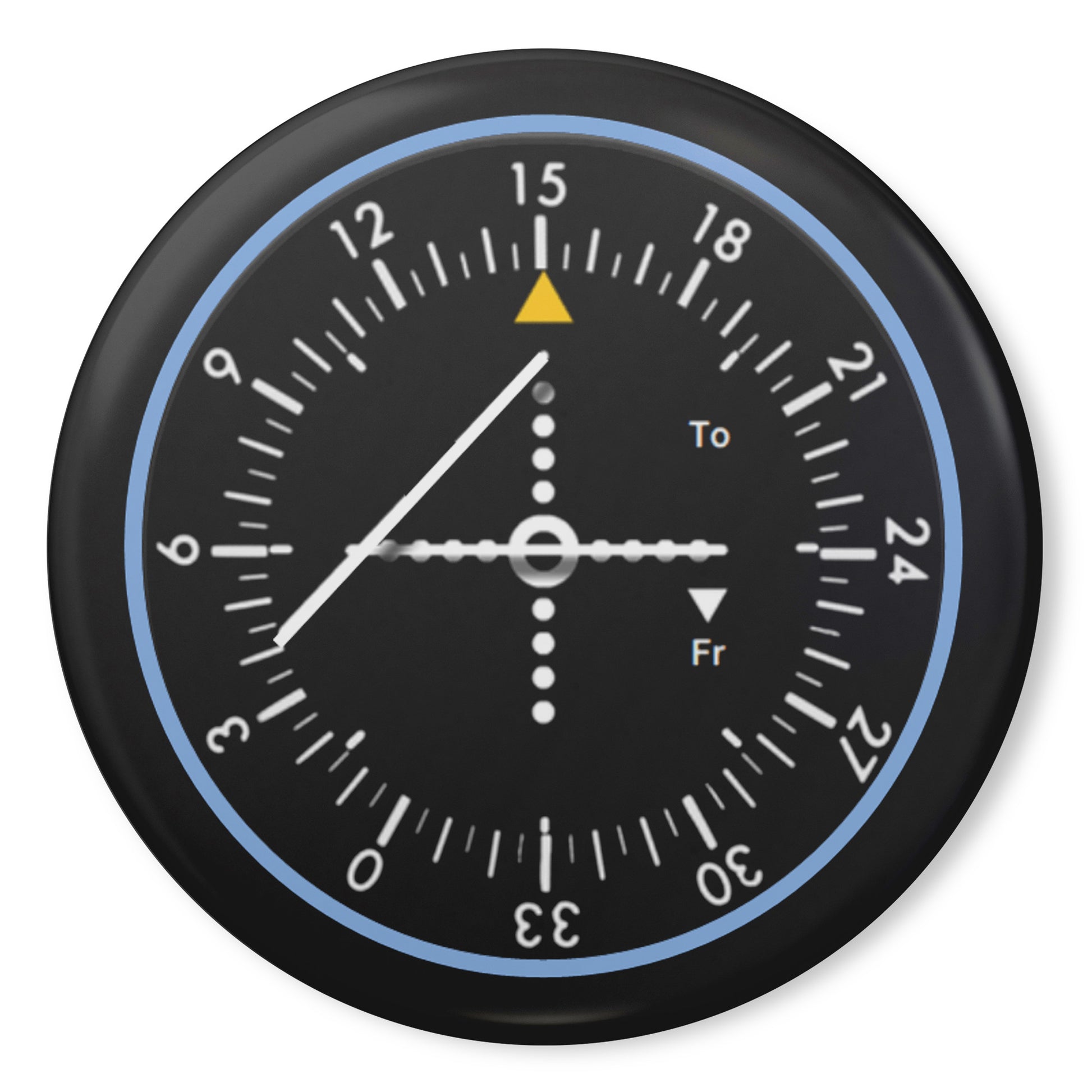 VHF omnidirectional range button pin