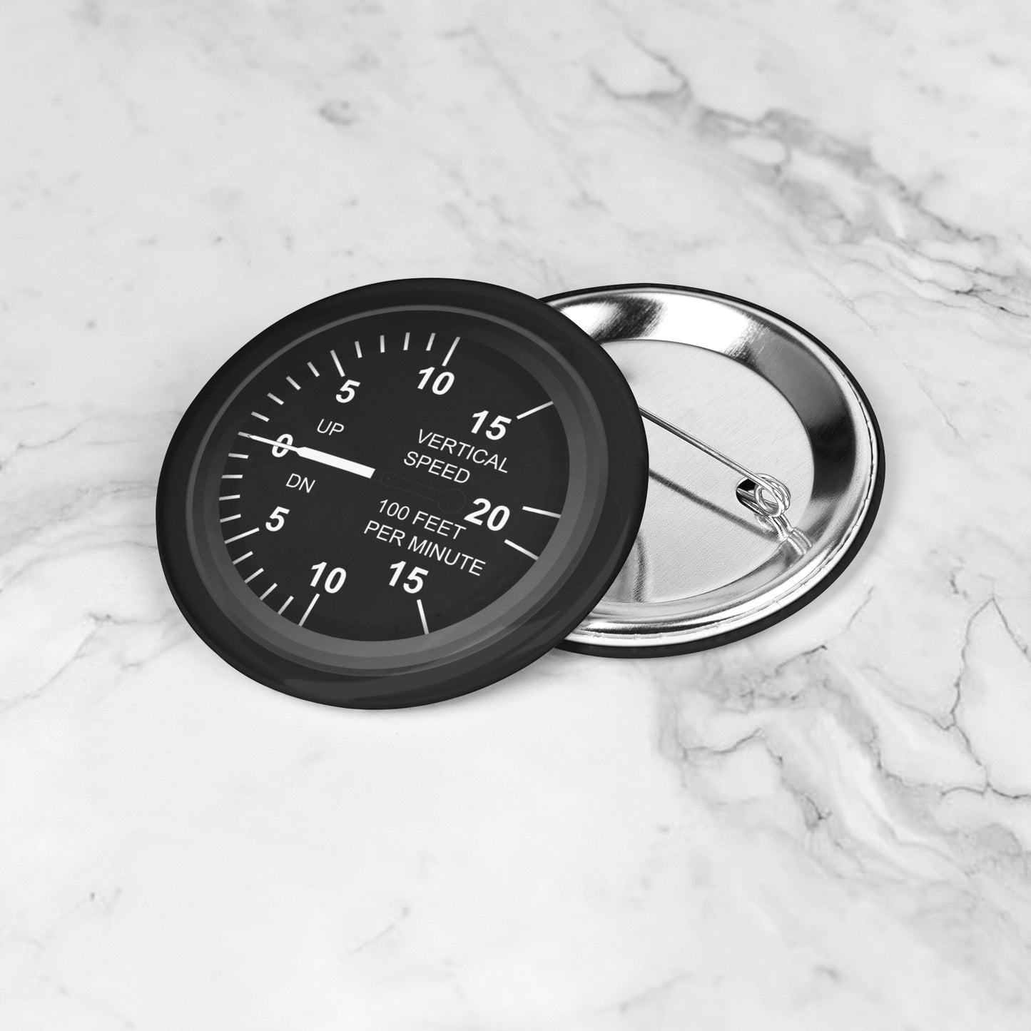 Vertical Speed Indicator button pin