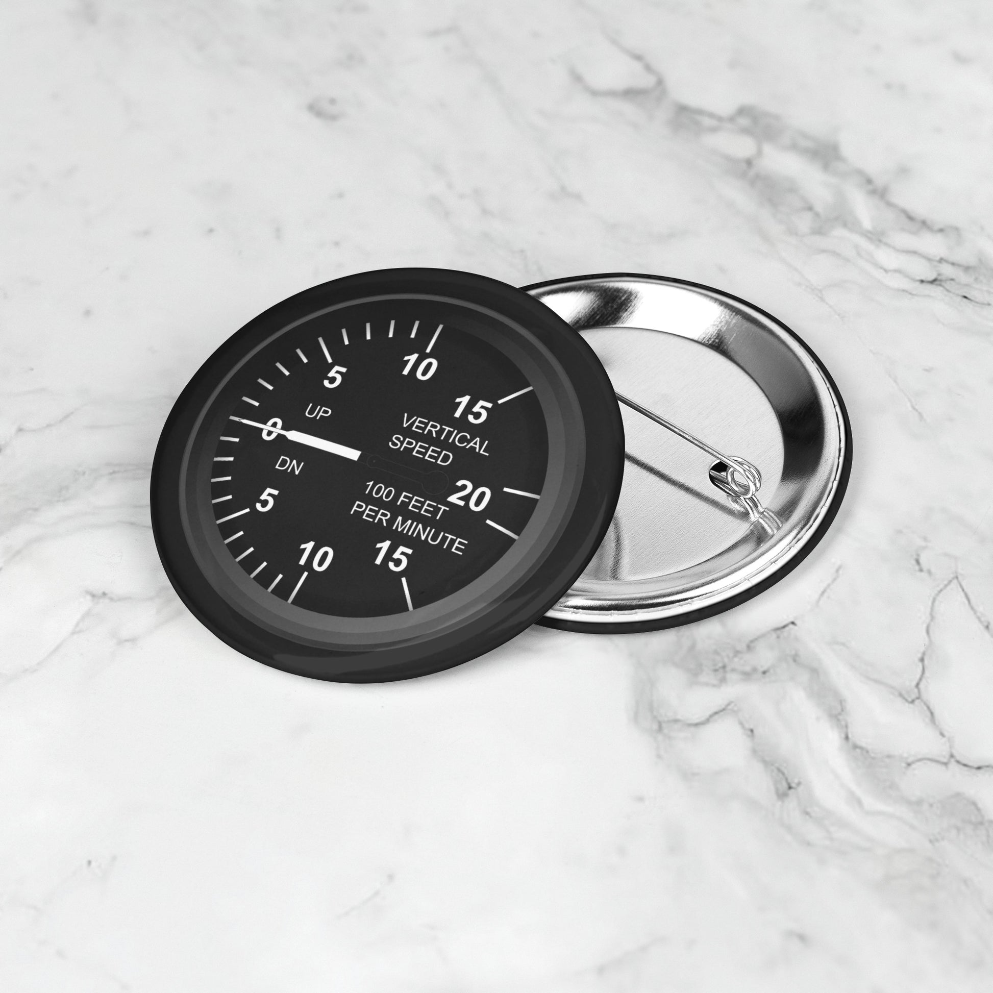 Vertical Speed Indicator button pin