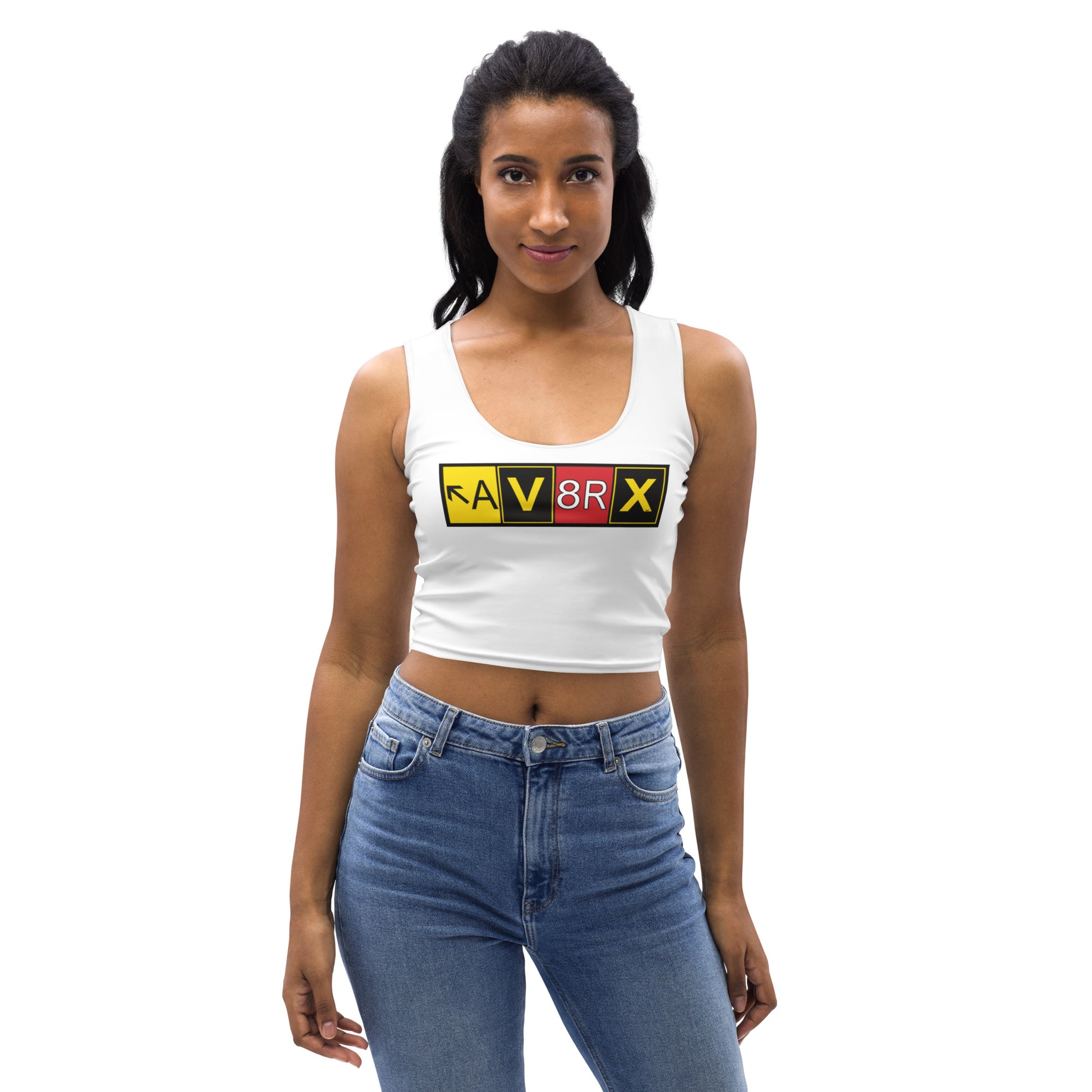 Aviatrix crop top (white)