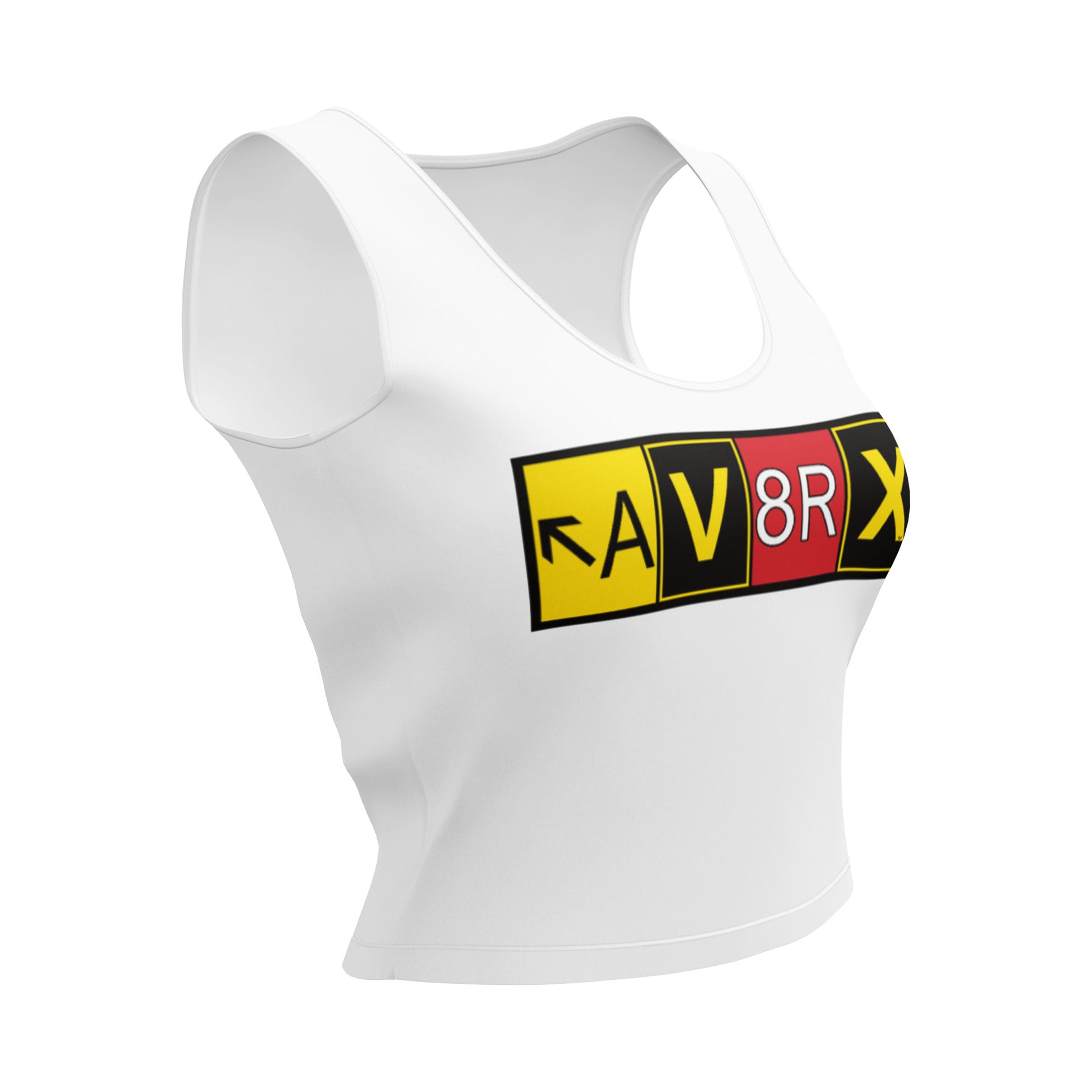 Aviatrix crop top (white)