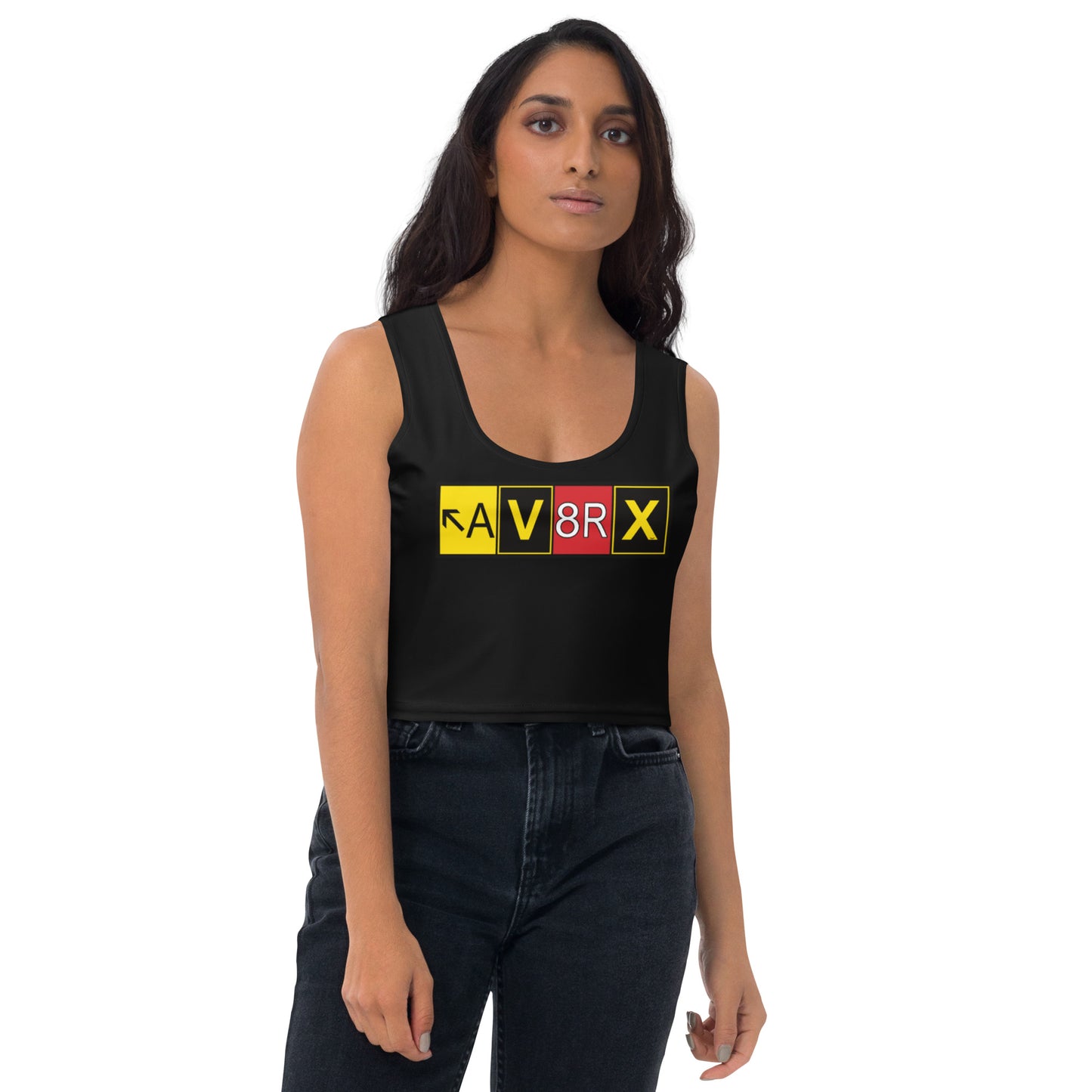 Aviatrix crop top (black)
