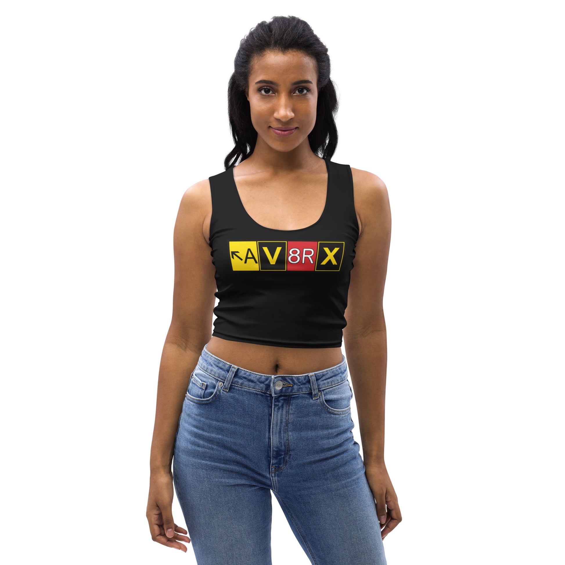 Aviatrix crop top (black)
