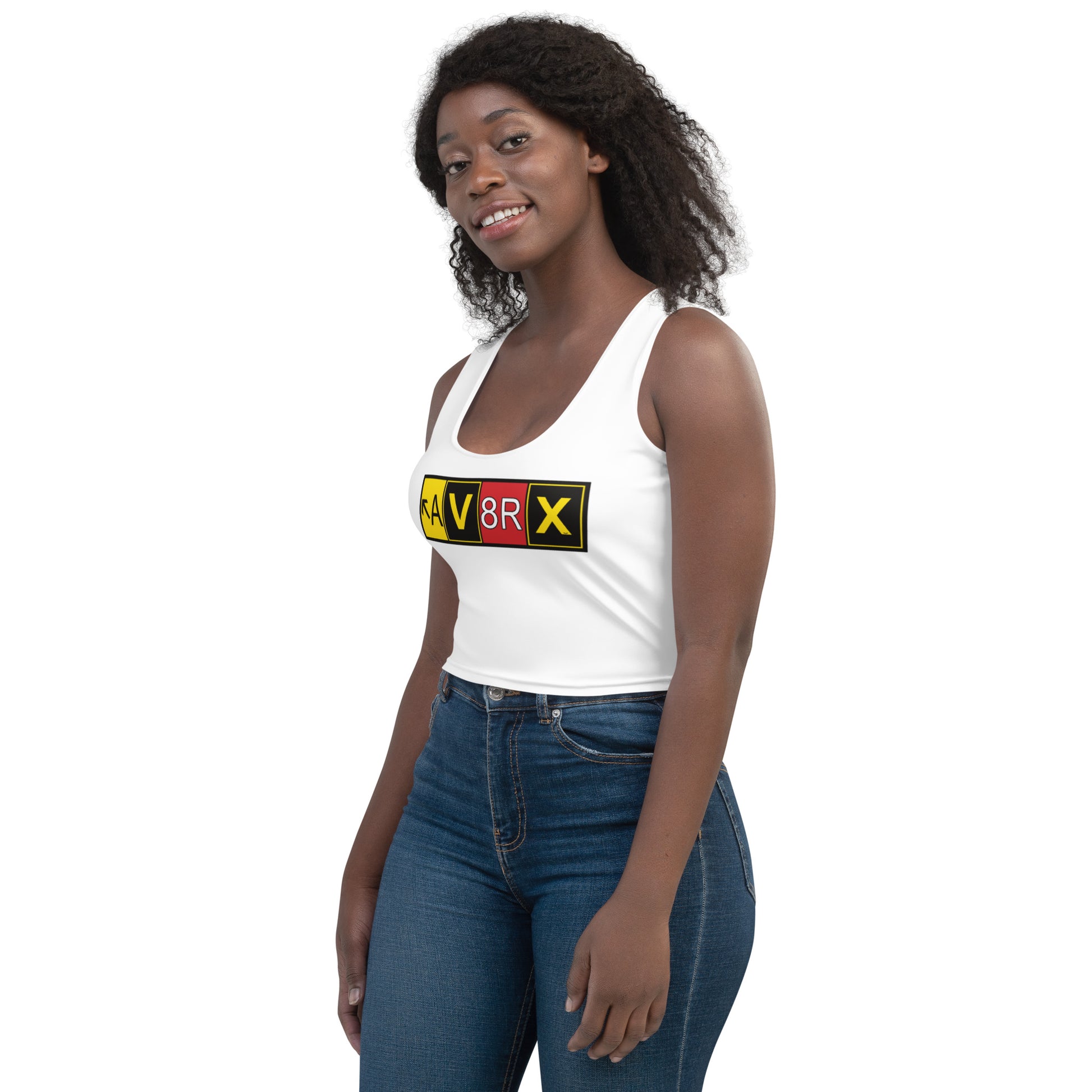 Aviatrix crop top (white)