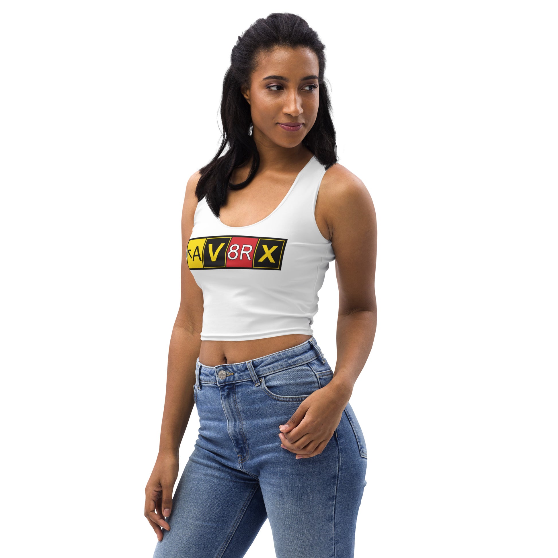Aviatrix crop top (white)
