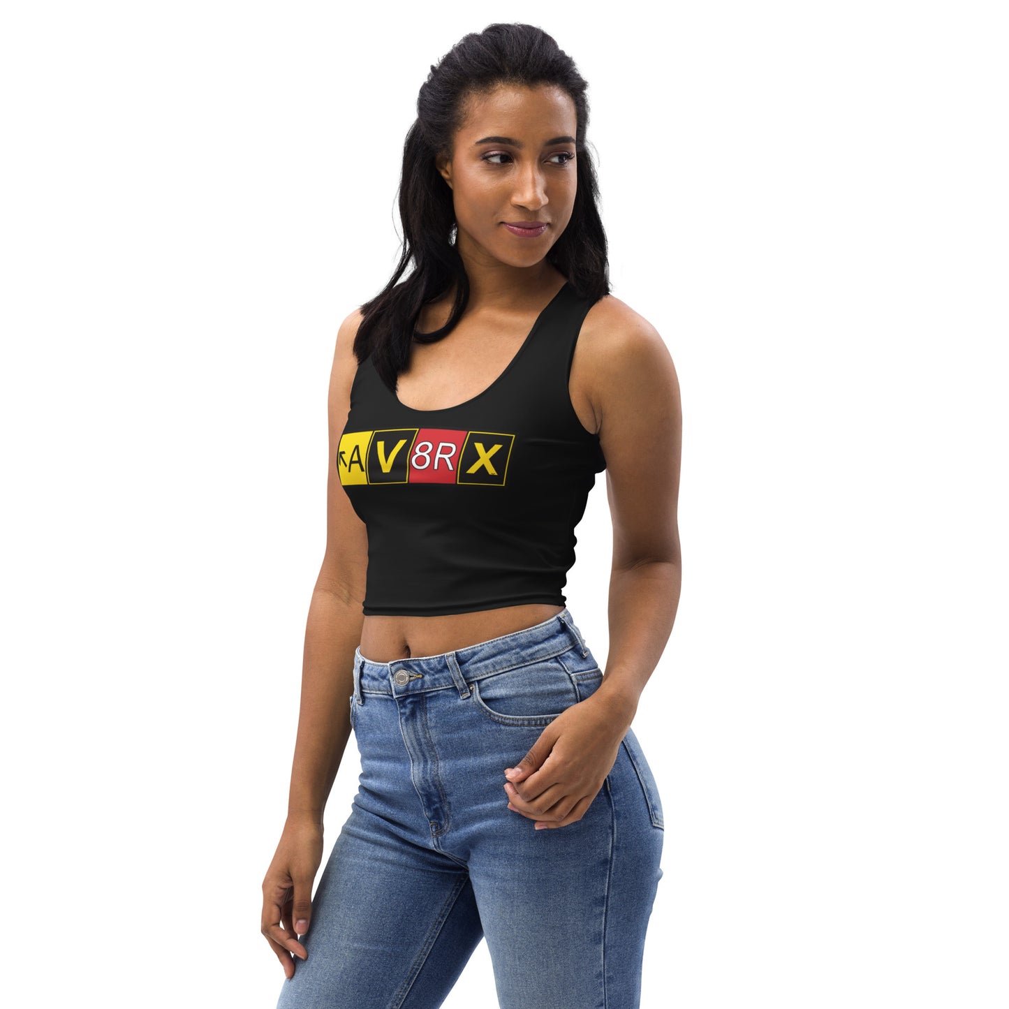 Aviatrix crop top (black)