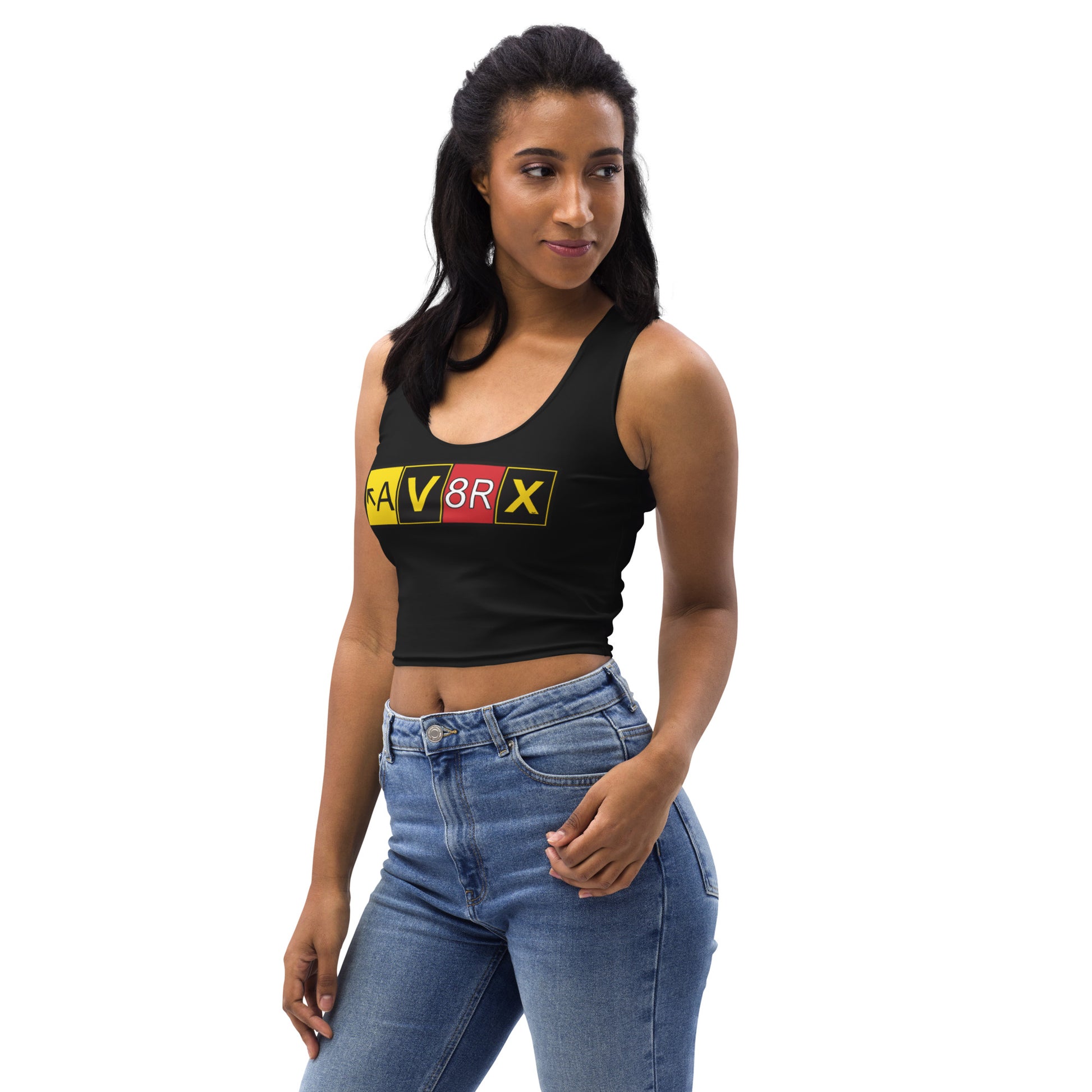 Aviatrix crop top (black)