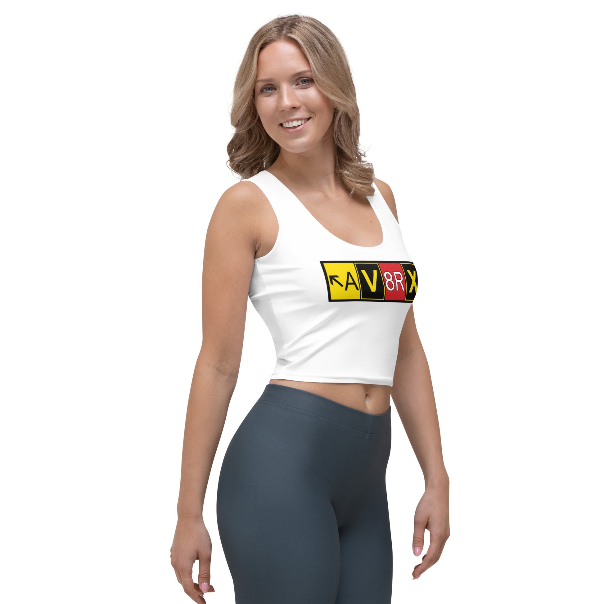 Aviatrix crop top (white)