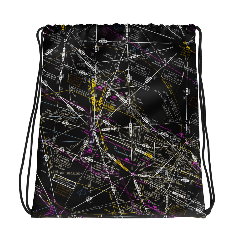 Enroute Low Altitude Chart (ELUS3) drawstring bag (invert)