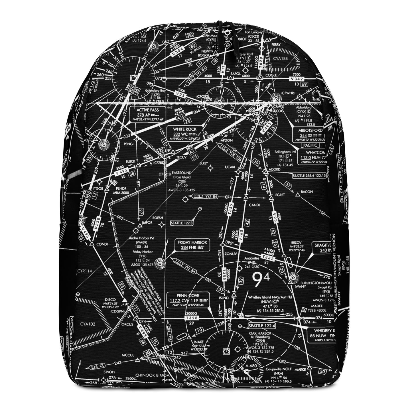 Enroute Low Altitude (ELUS1) Minimalist Backpack (b&w)