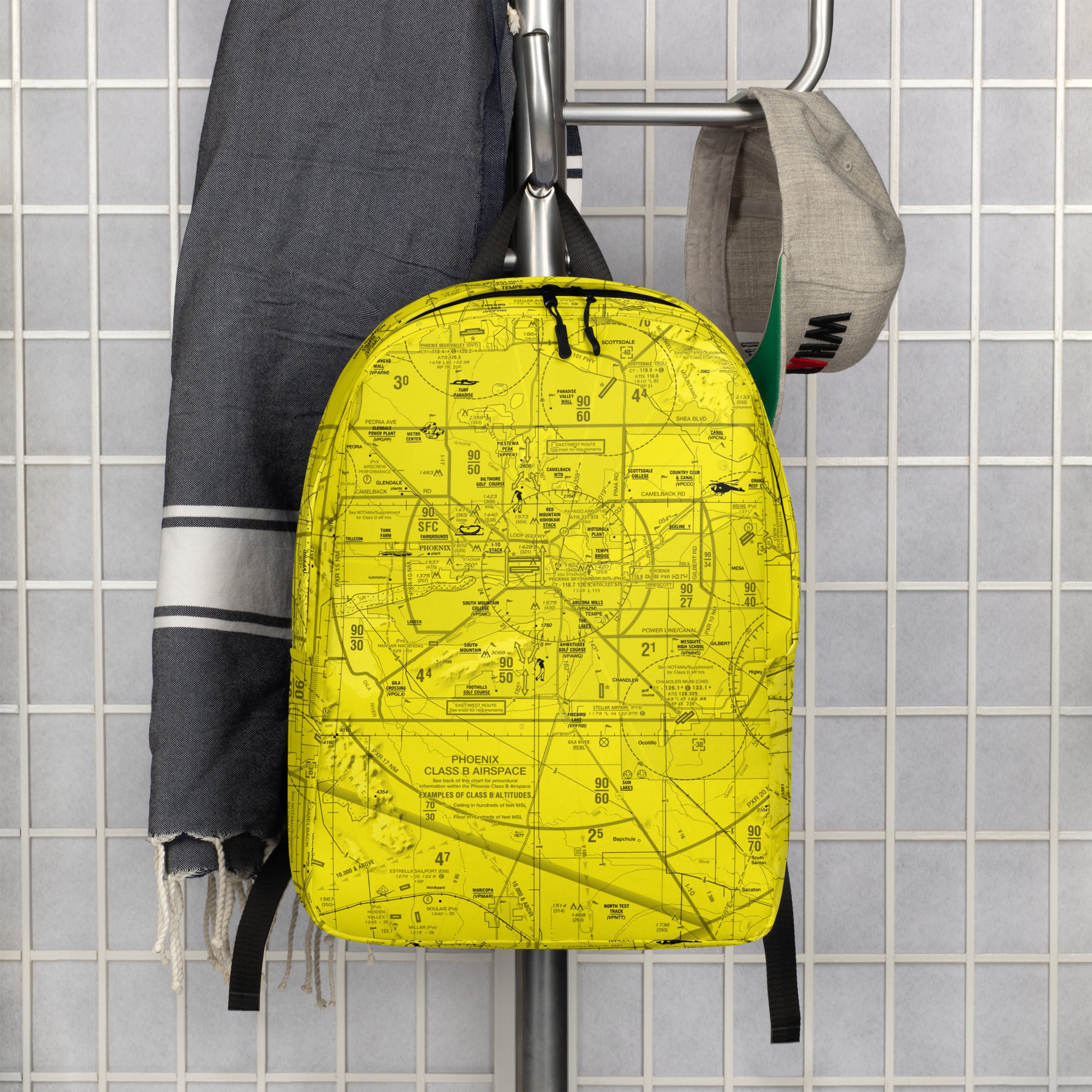Phoenix TAC Chart Minimalist Backpack (yellow)