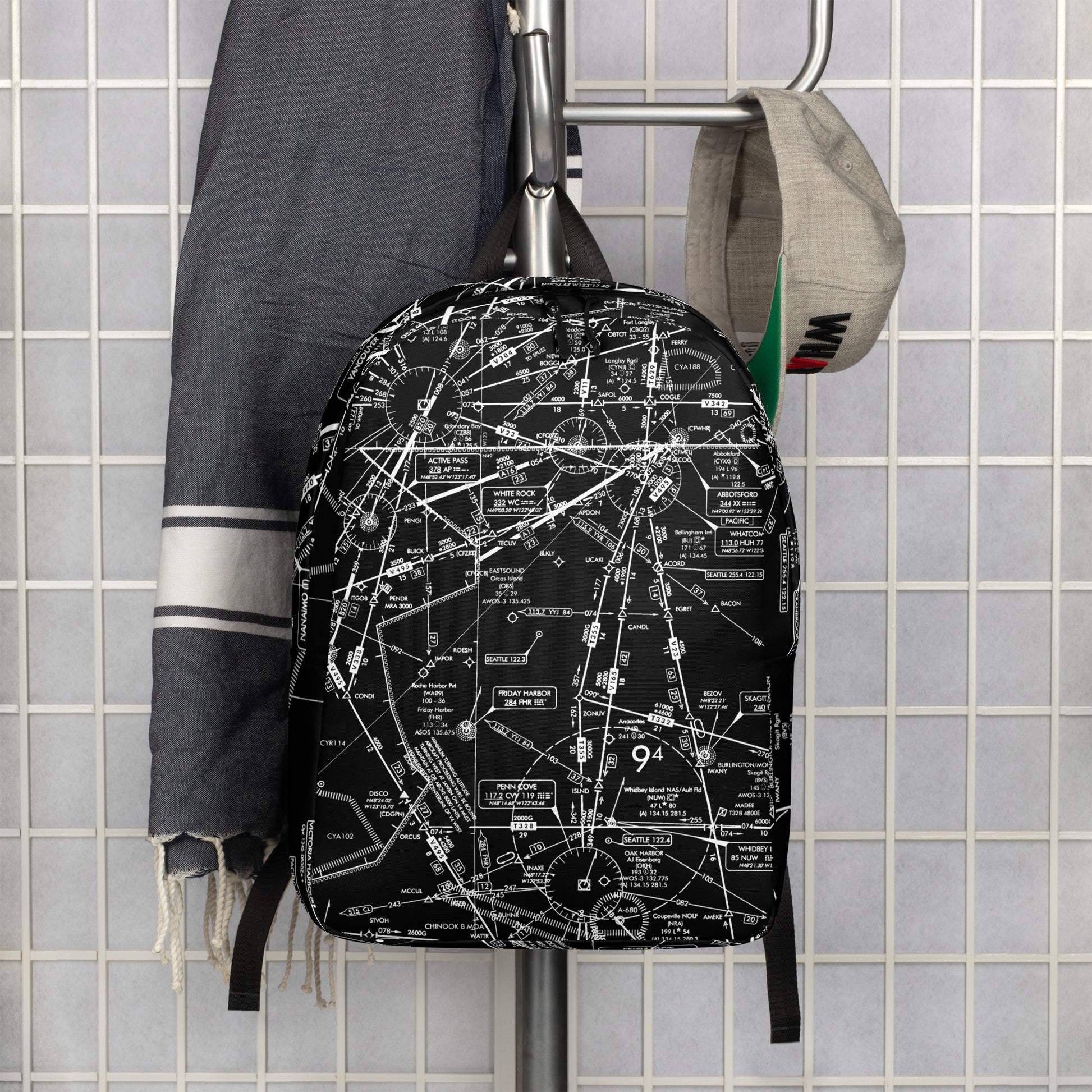 Enroute Low Altitude (ELUS1) Minimalist Backpack (b&w)