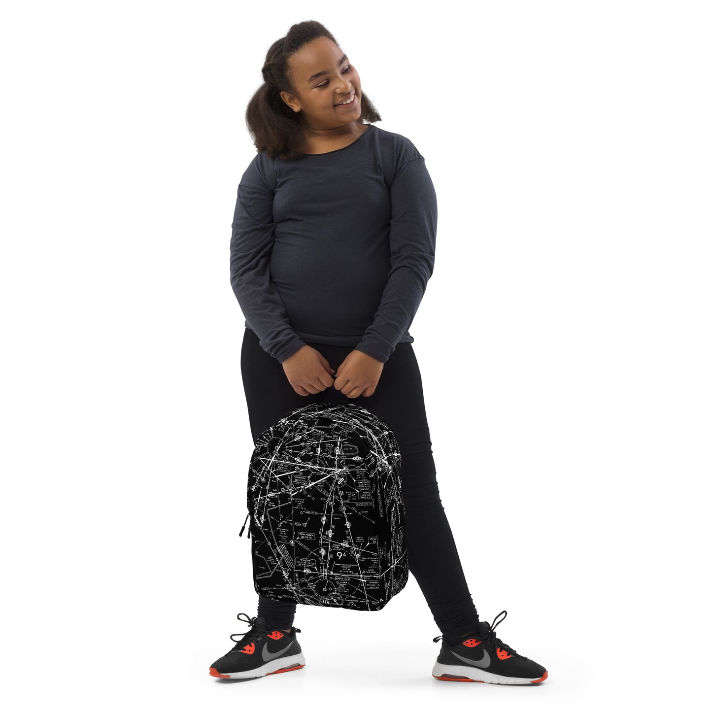 Enroute Low Altitude (ELUS1) Minimalist Backpack (b&w)