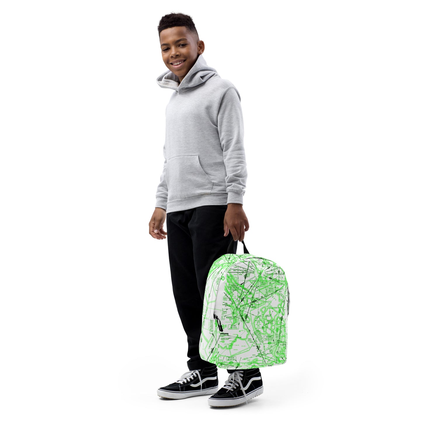 Enroute Low Altitude (ELUS1) - Minimalist Backpack (green&white)