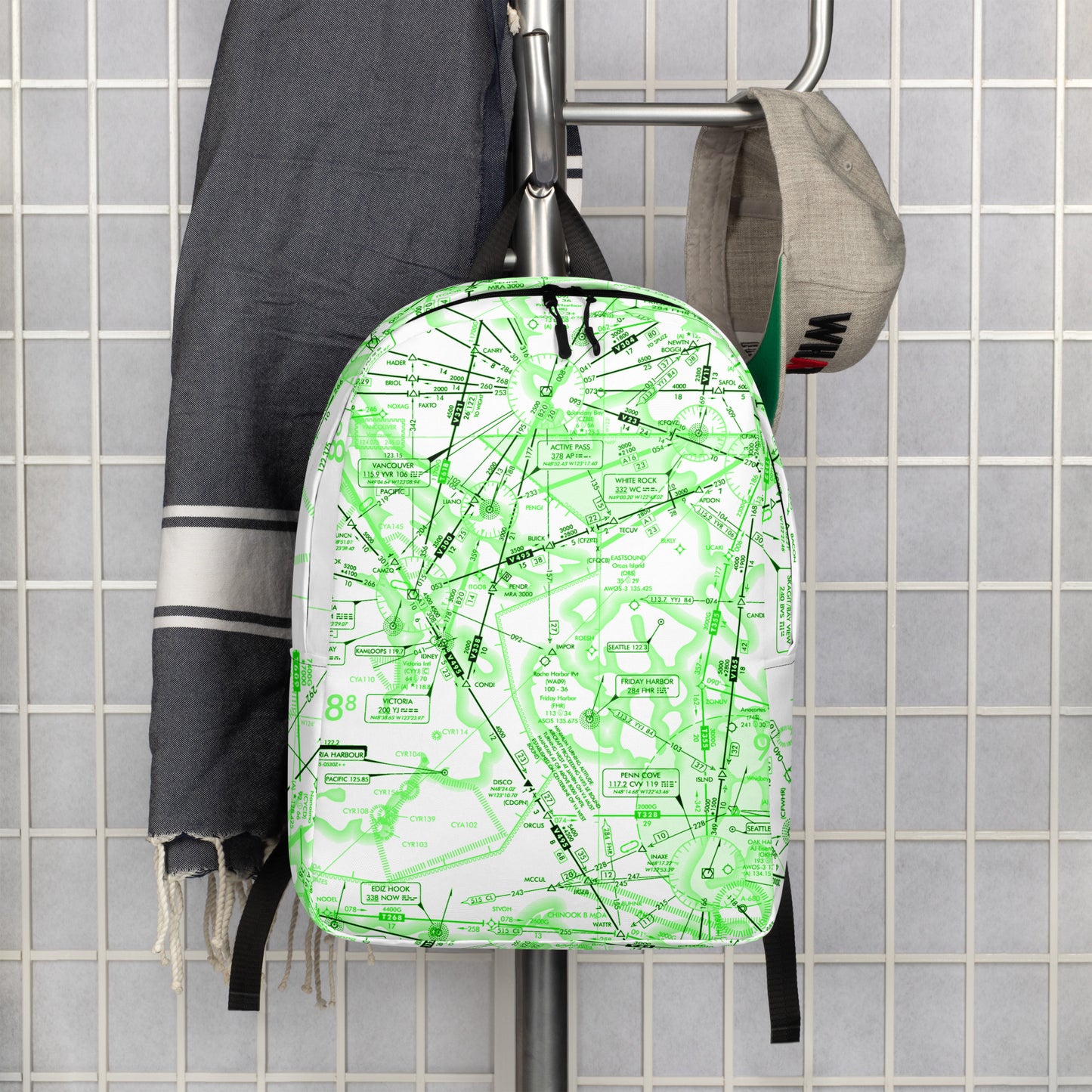 Enroute Low Altitude (ELUS1) - Minimalist Backpack (green&white)
