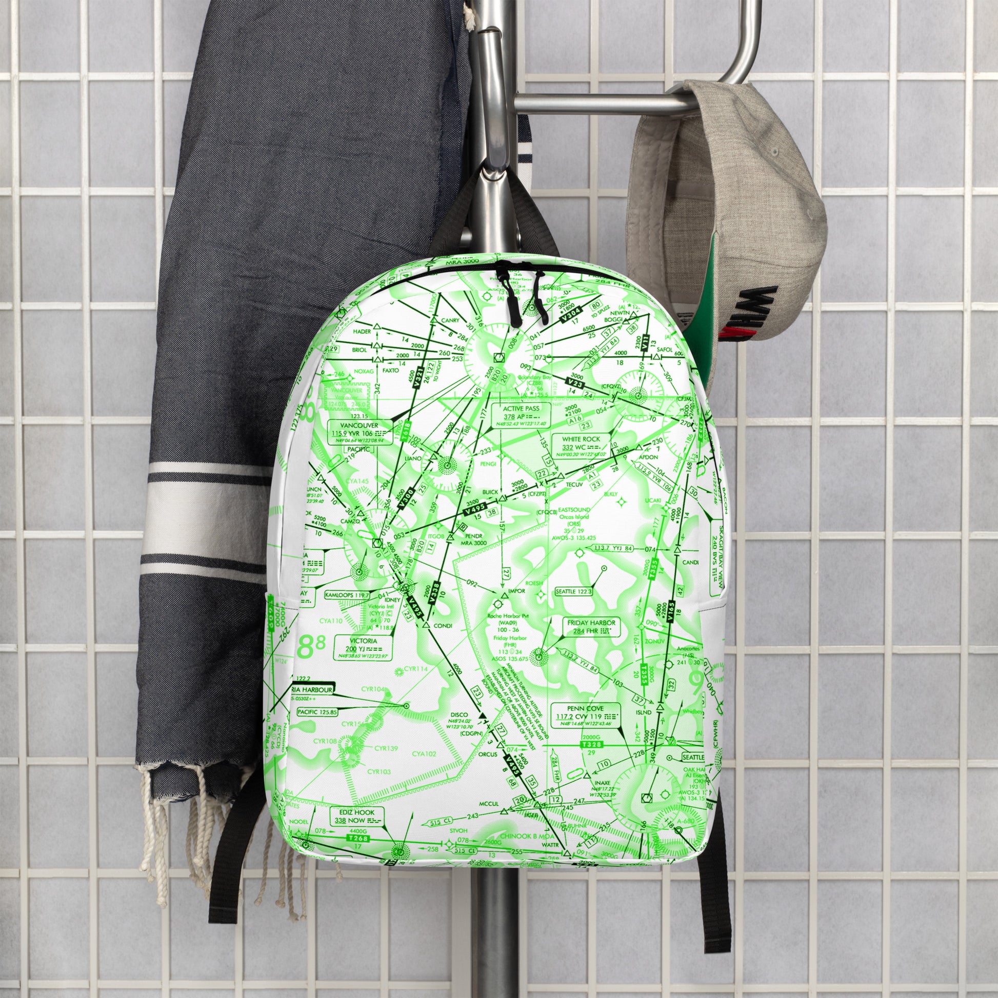 Enroute Low Altitude (ELUS1) - Minimalist Backpack (green&white)