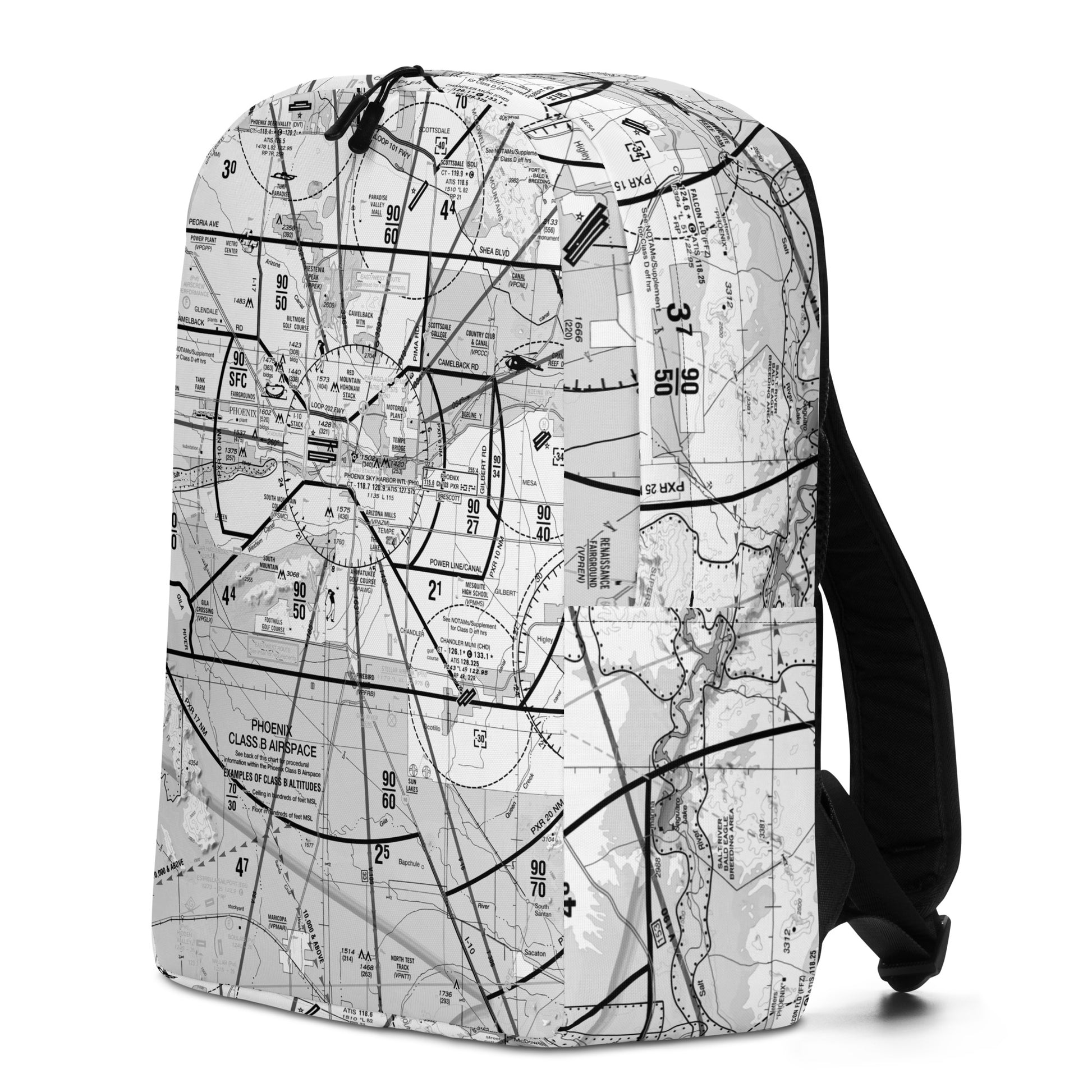Phoenix TAC Chart (b&w) Minimalist Backpack