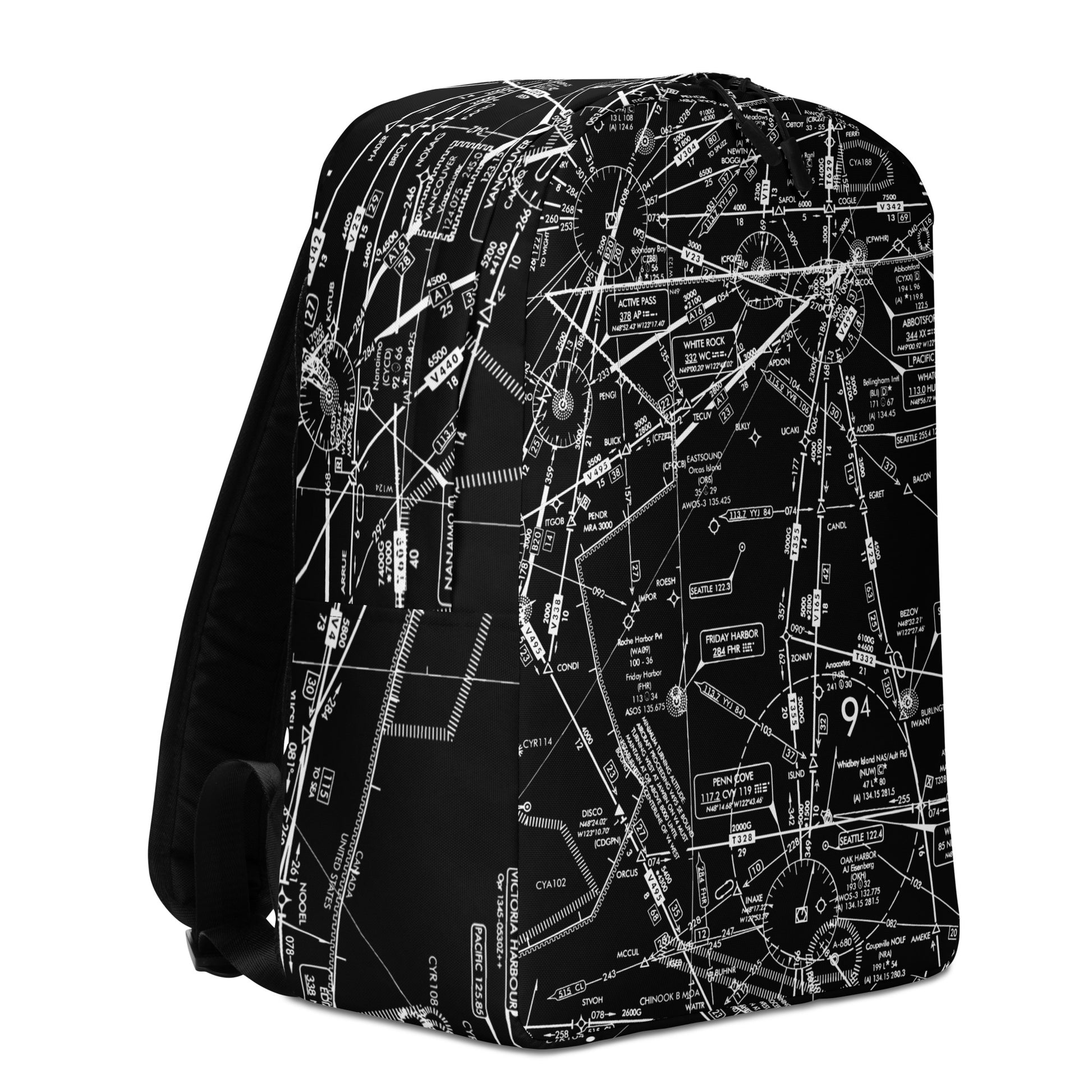 Enroute Low Altitude (ELUS1) Minimalist Backpack (b&w)