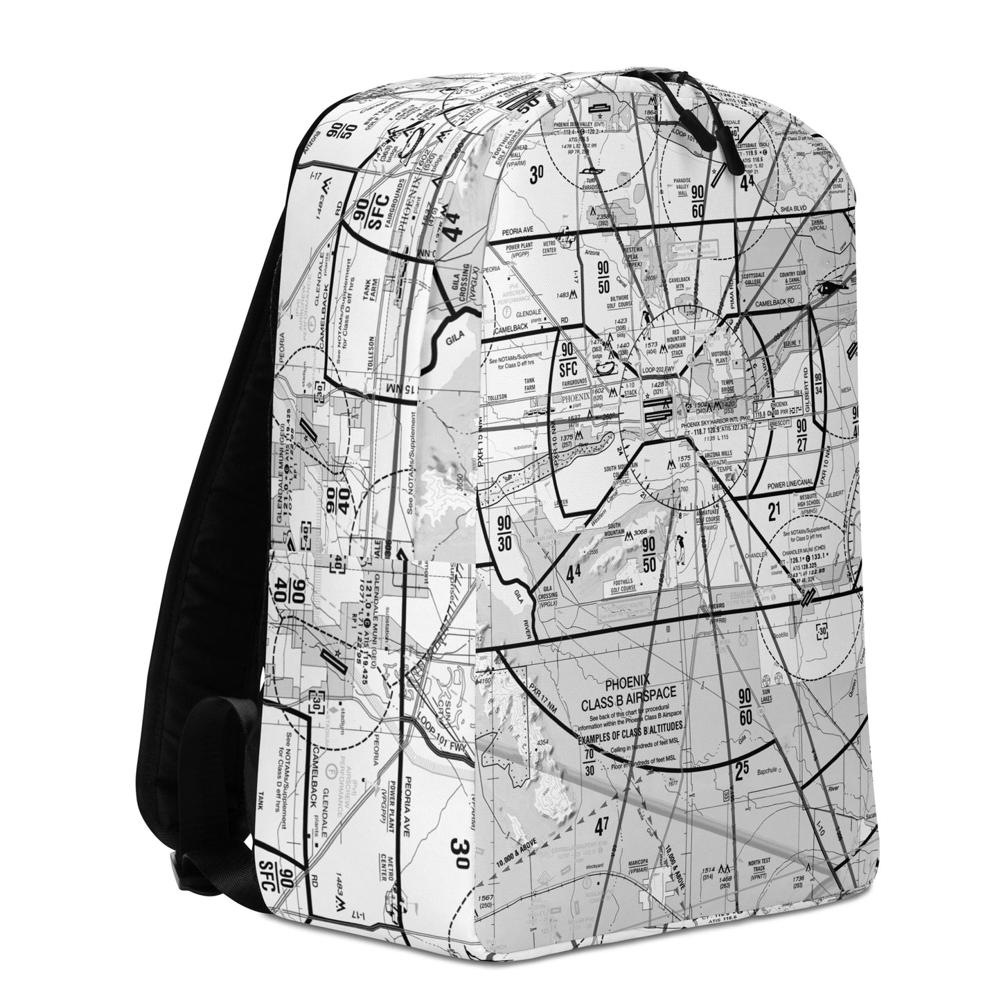 Phoenix TAC Chart (b&w) Minimalist Backpack