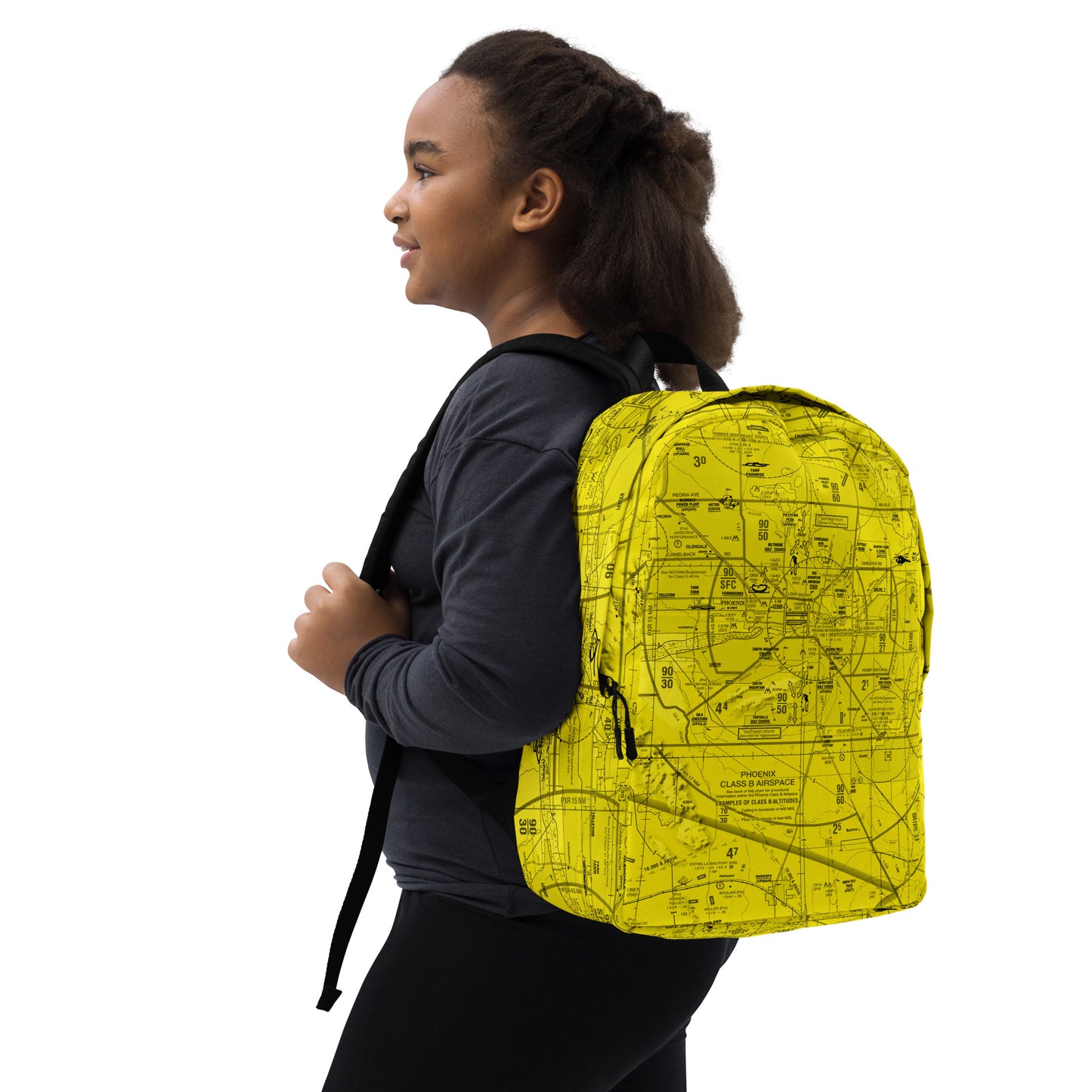 Phoenix TAC Chart Minimalist Backpack (yellow)