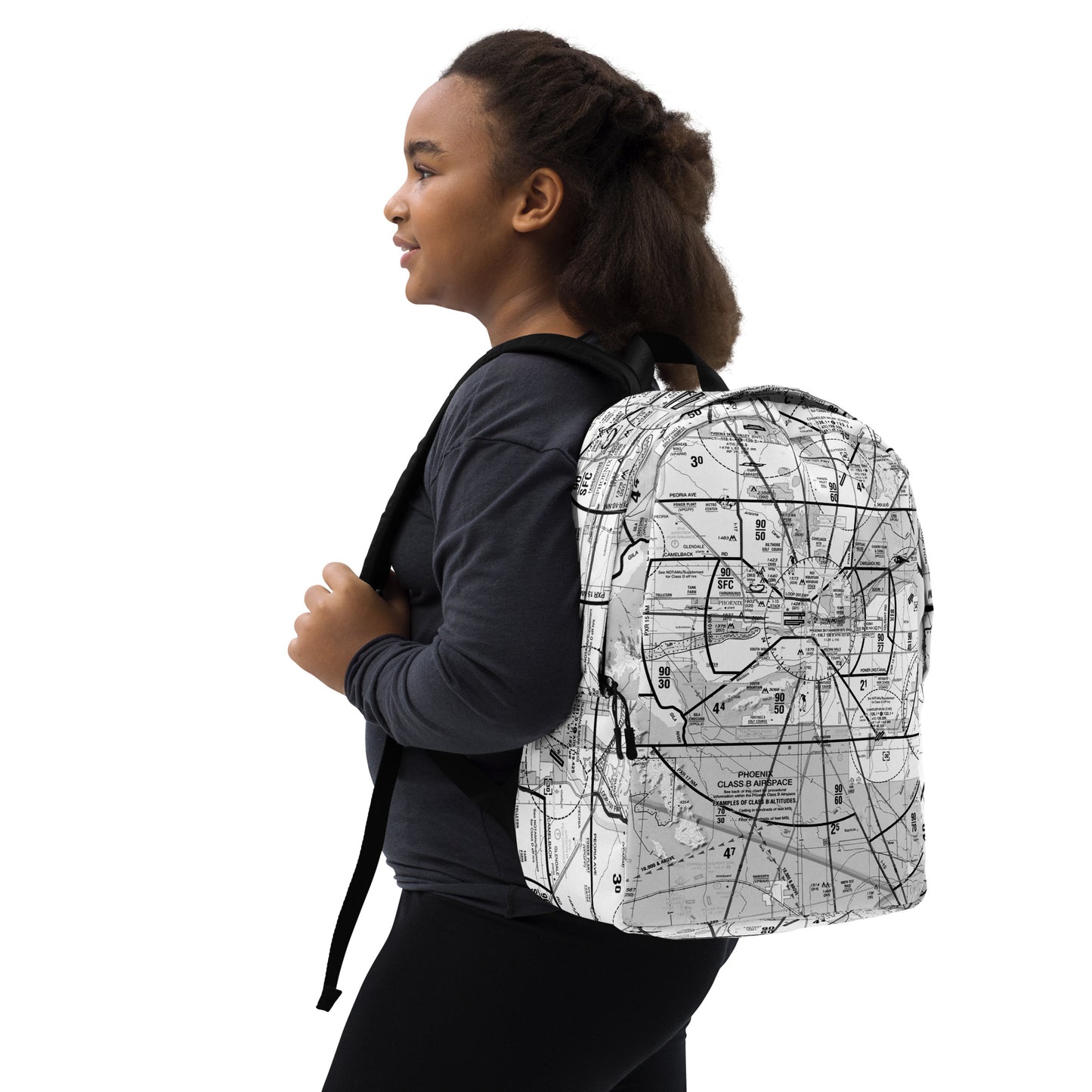 Phoenix TAC Chart (b&w) Minimalist Backpack