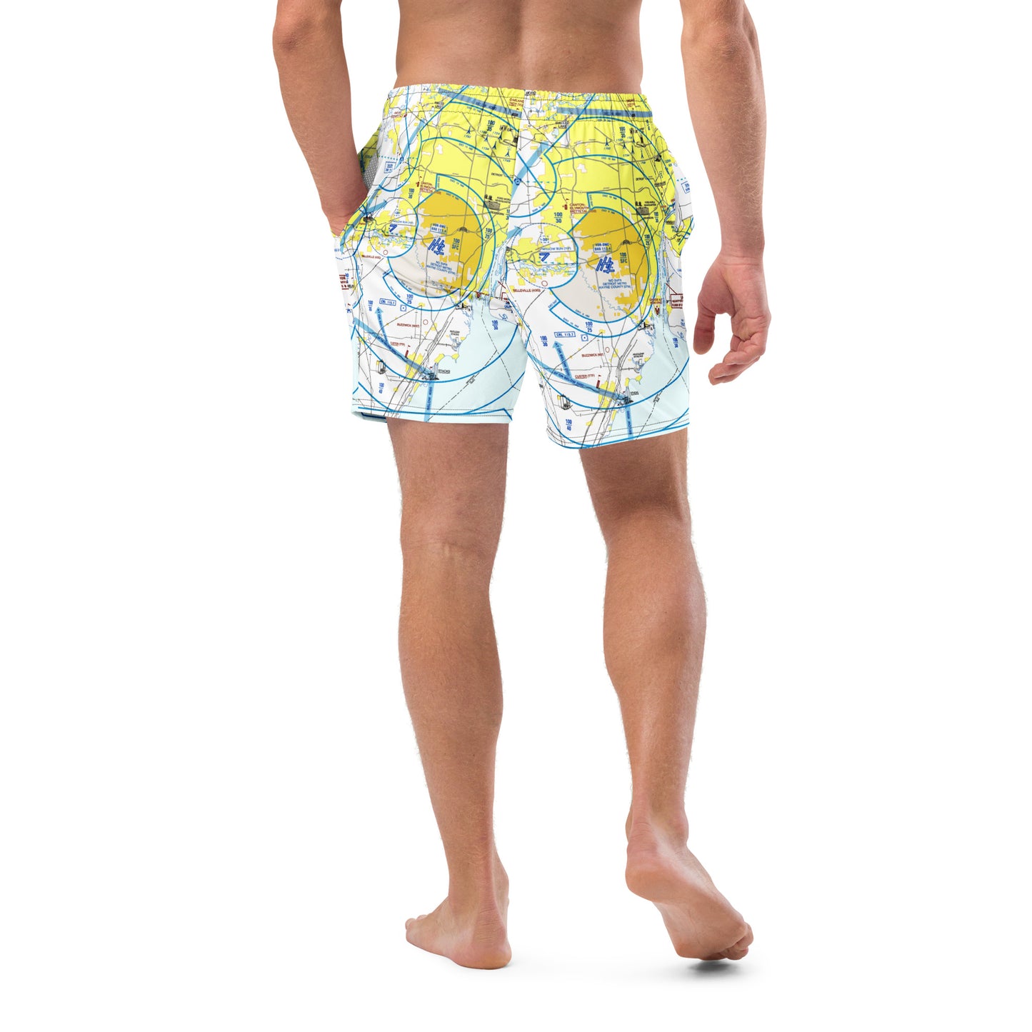 Detroit Flyway Chart - men's swim trunks