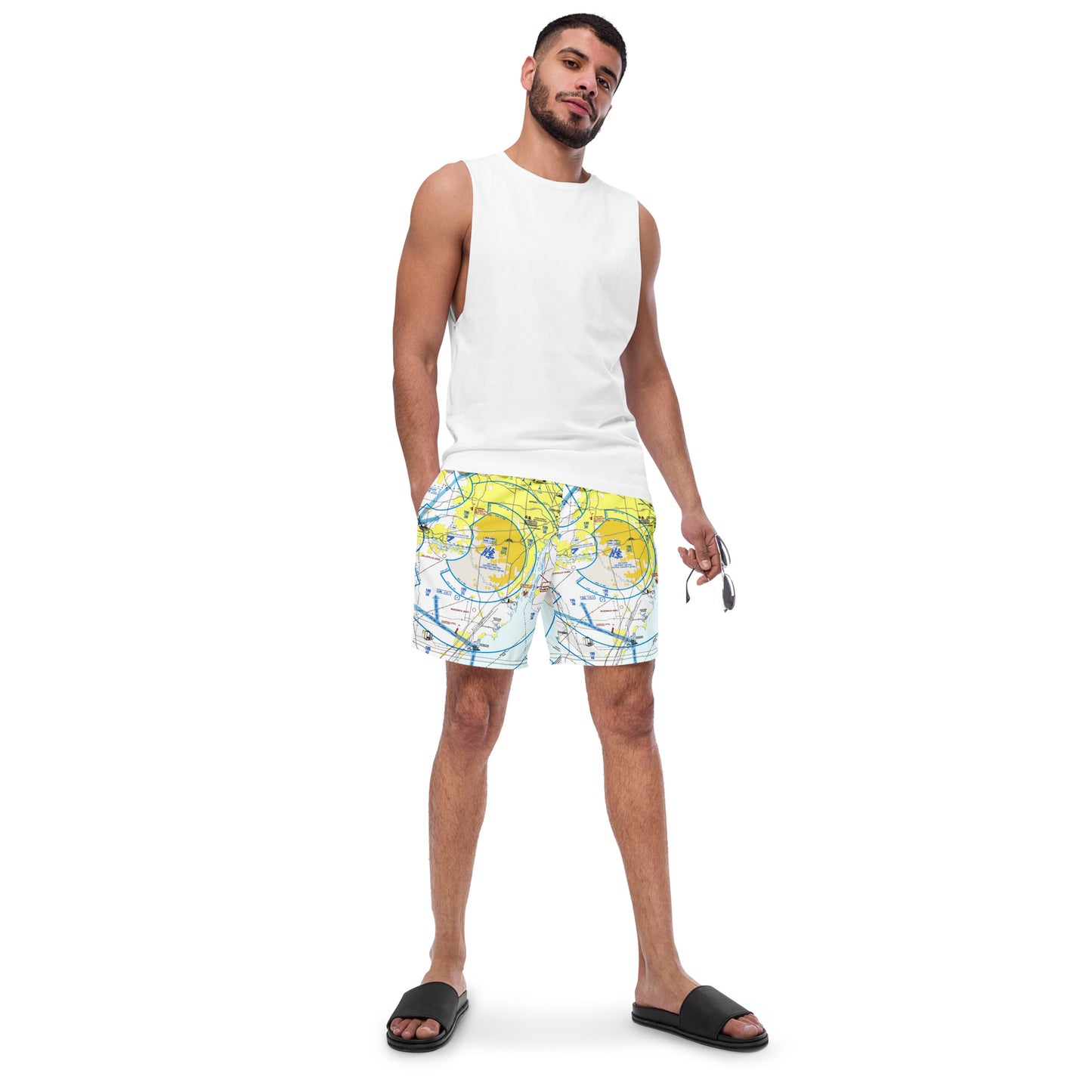 Detroit Flyway Chart - men's swim trunks