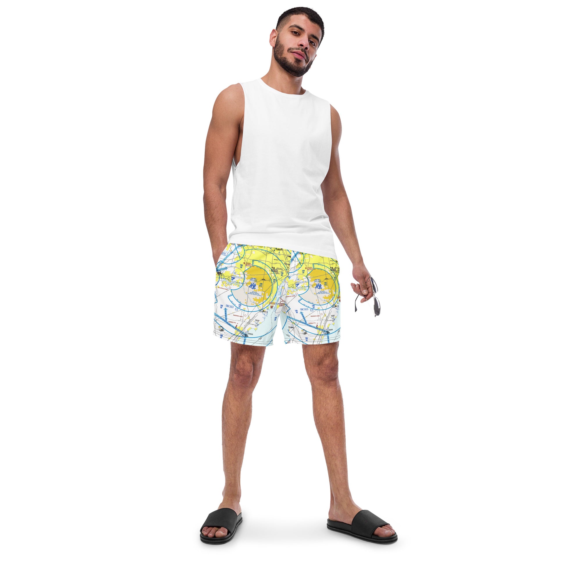 Detroit Flyway Chart - men's swim trunks