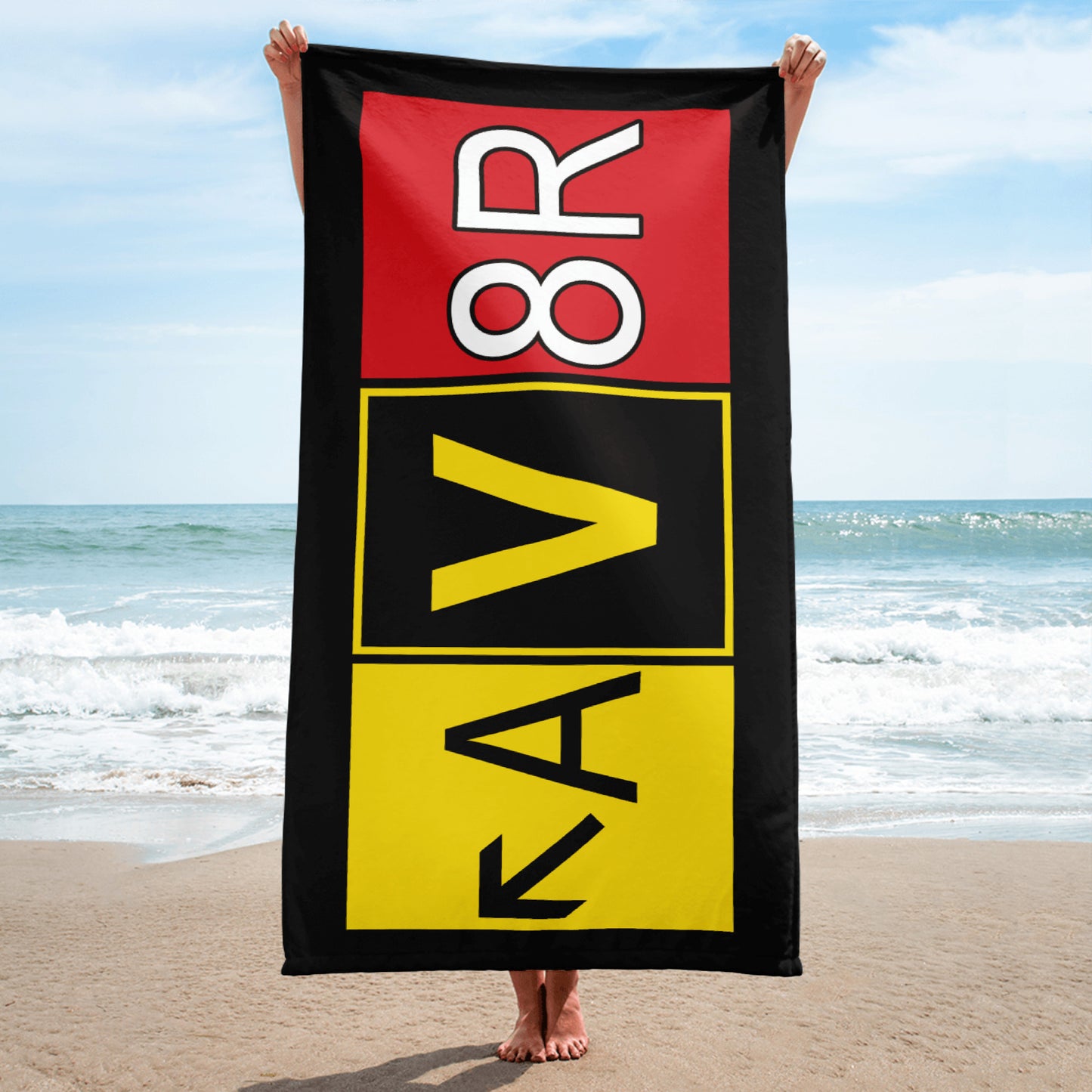 Aviator - AV8R - beach towel