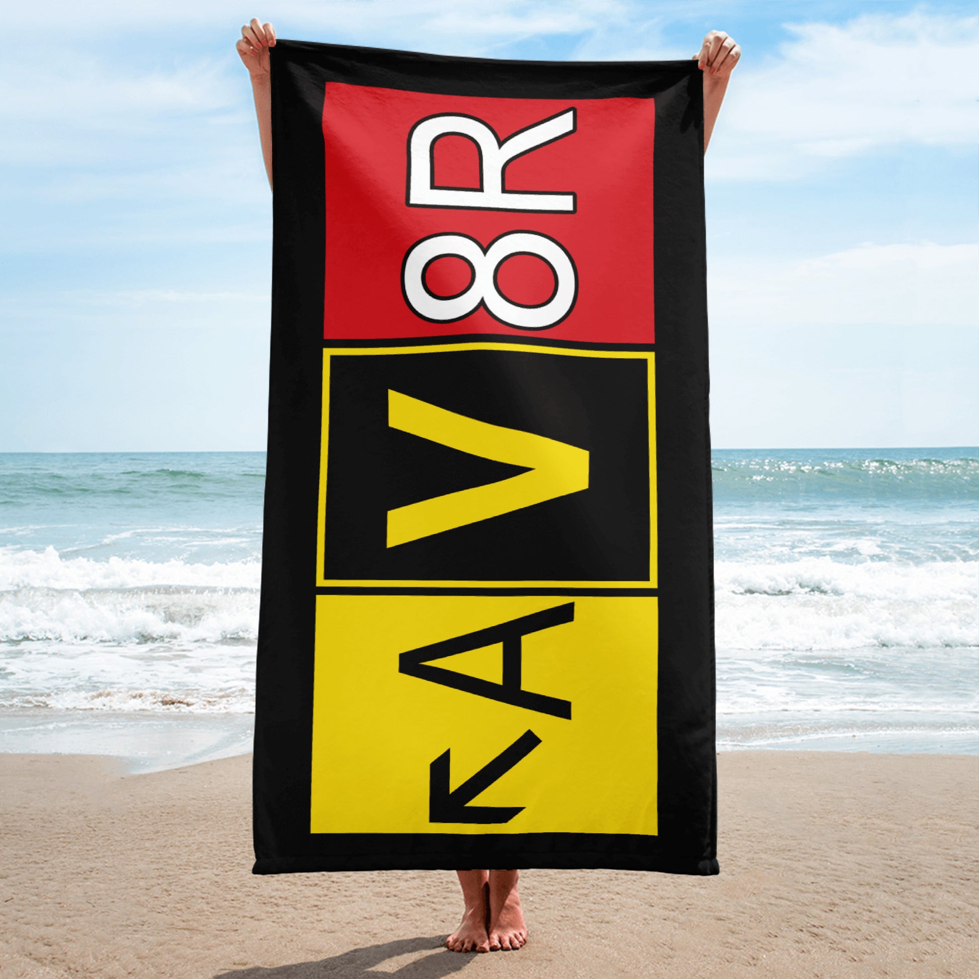 Aviator - AV8R - beach towel