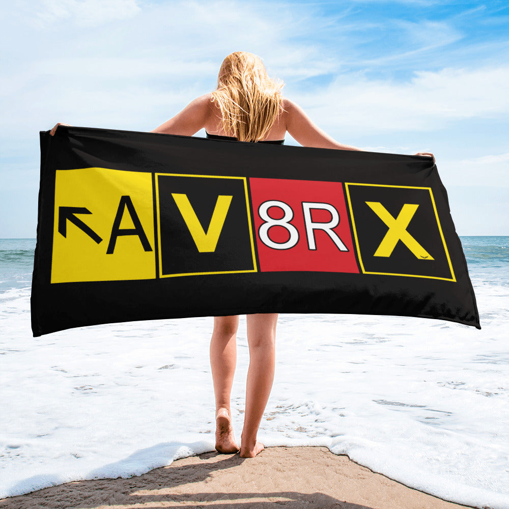 Aviatrix - AV8RX - beach towel