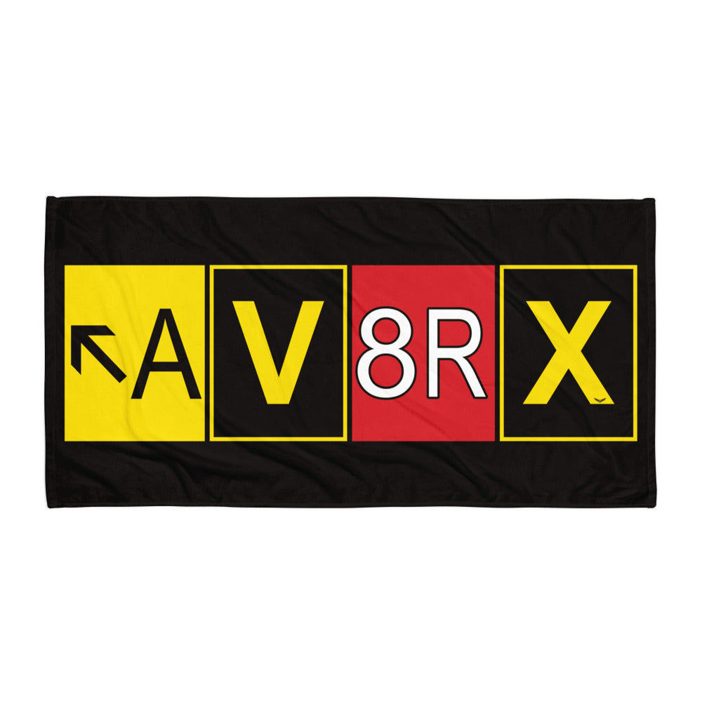 Aviatrix - AV8RX - beach towel