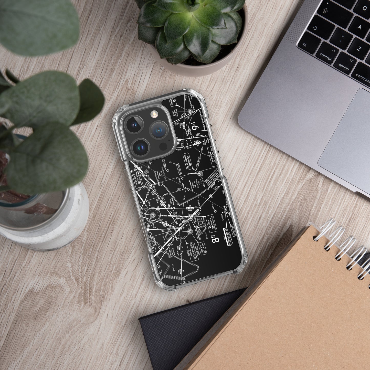 Enroute Low Altitude Chart (ELUS1/b&w) case for iPhone (for iPhone 16 series)