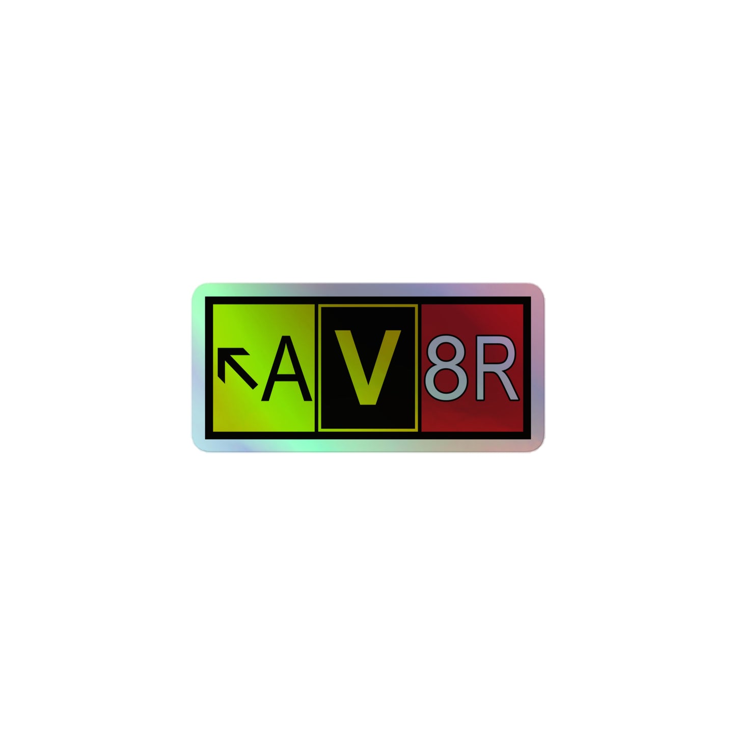 Aviator - AV8R - holographic stickers