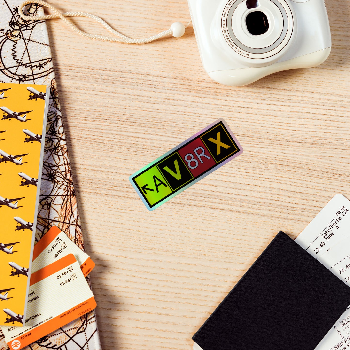 Aviatrix - AV8RX - holographic stickers