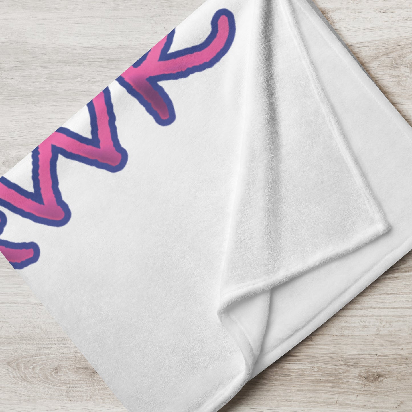 My Spirit Animal is a Skyhawk throw blanket (pink)