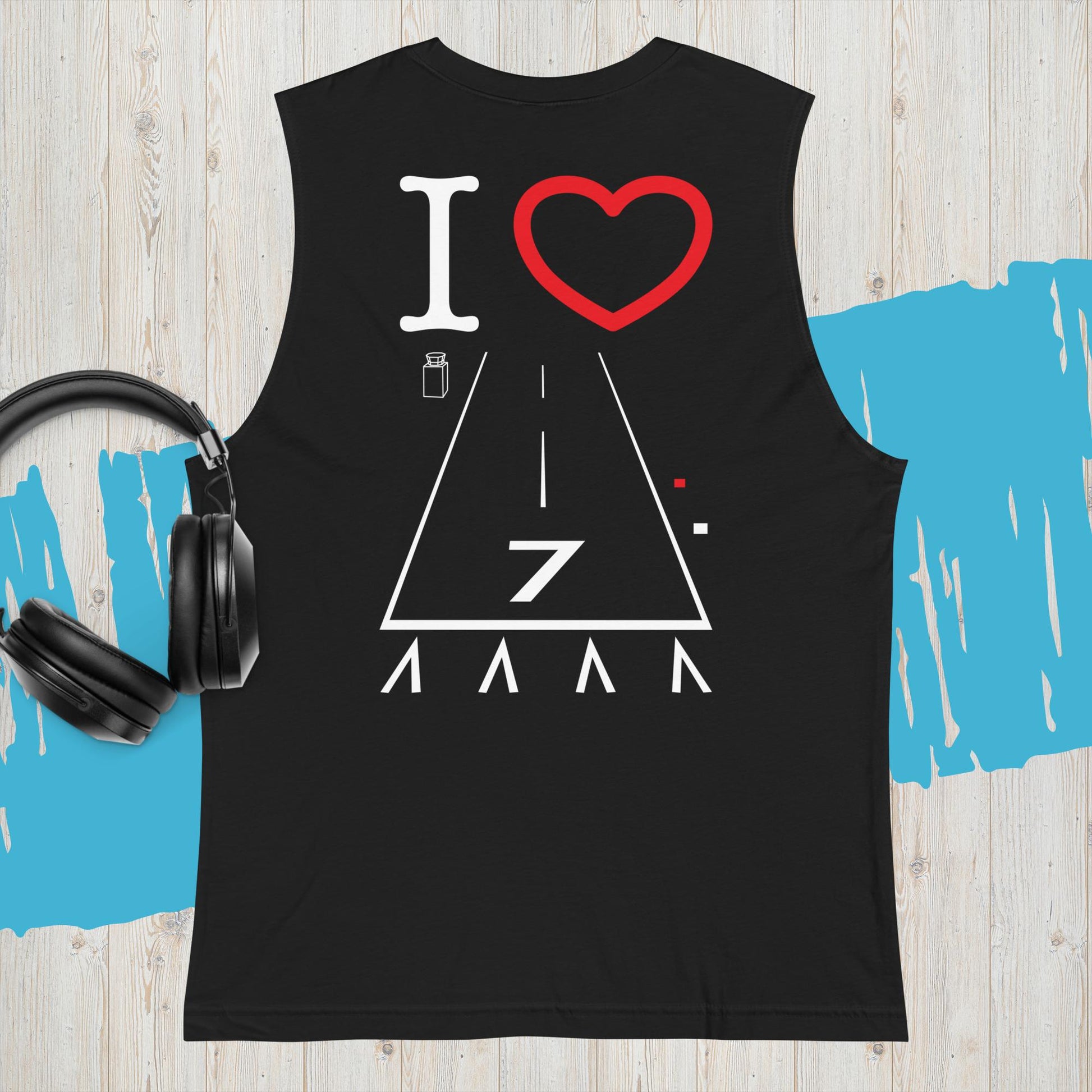 Hawthorne Airport Runway 25 / Runway 7 Muscle Shirt