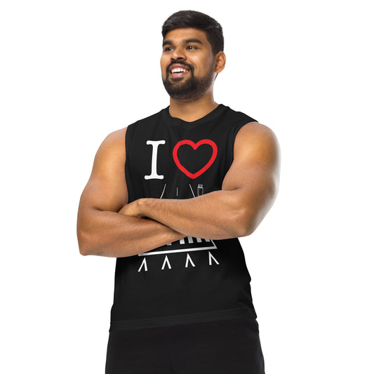 Hawthorne Airport Runway 25 / Runway 7 Muscle Shirt