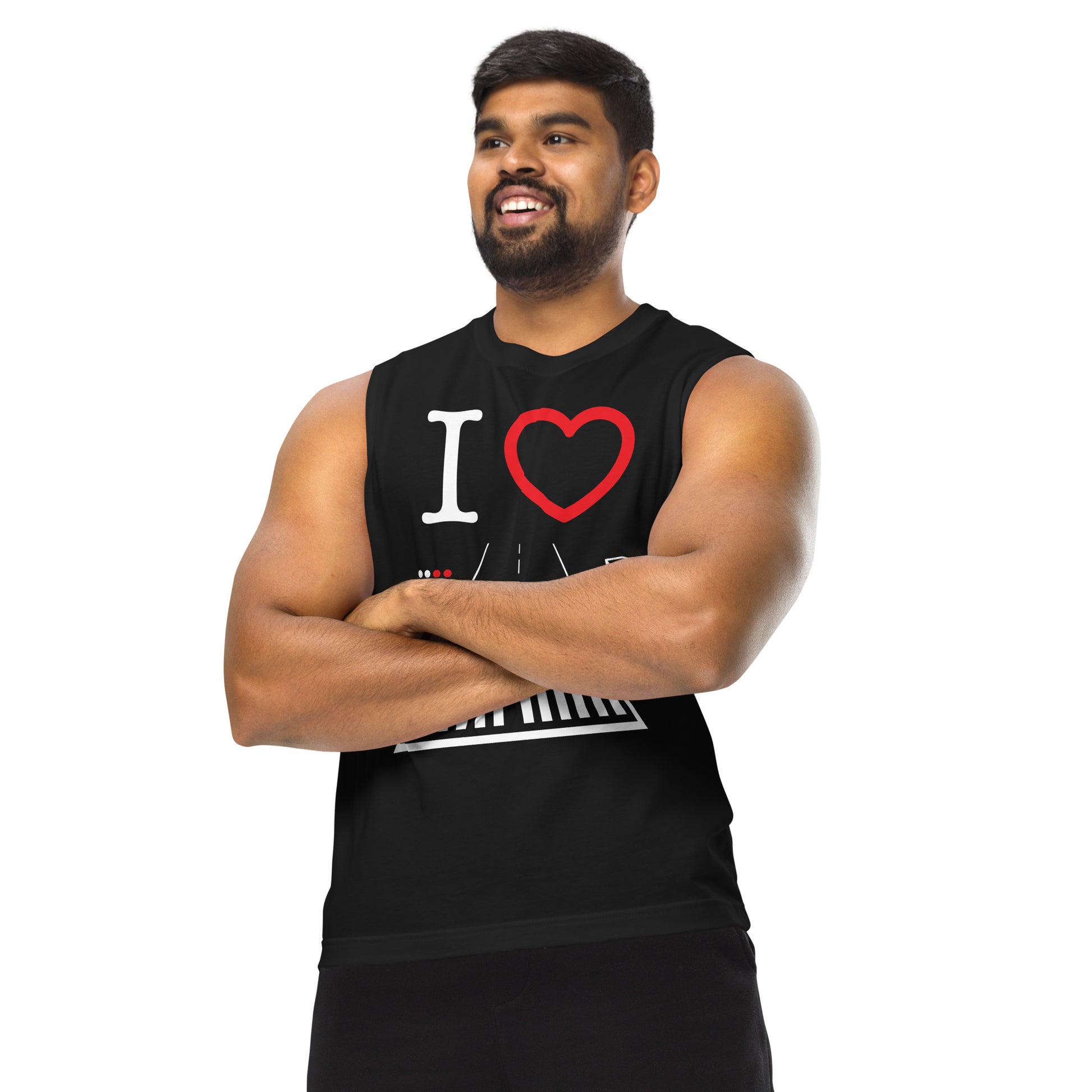 Santa Monica Airport Runway 21 / 3 Muscle Shirt