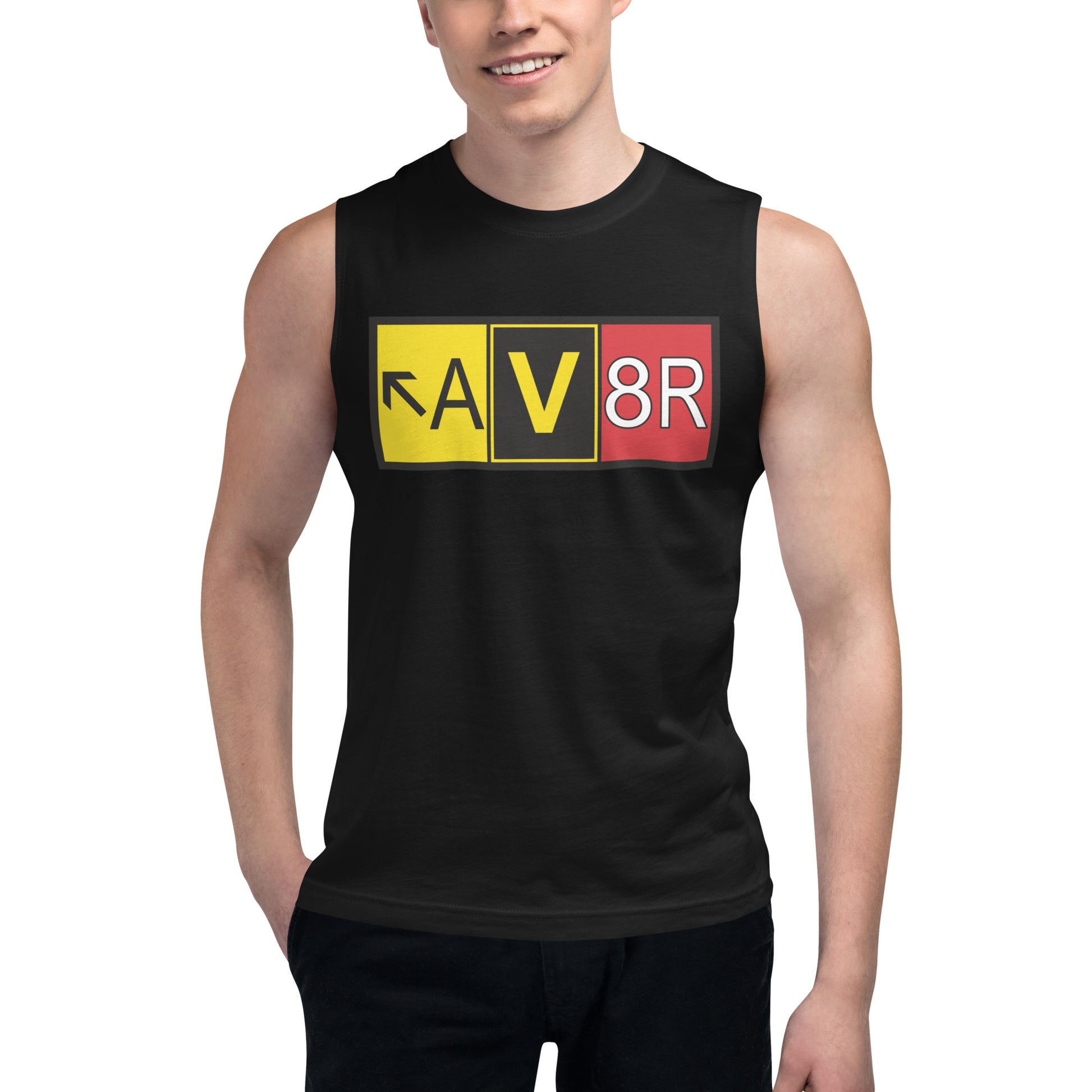 AV8R Muscle Shirt (black)